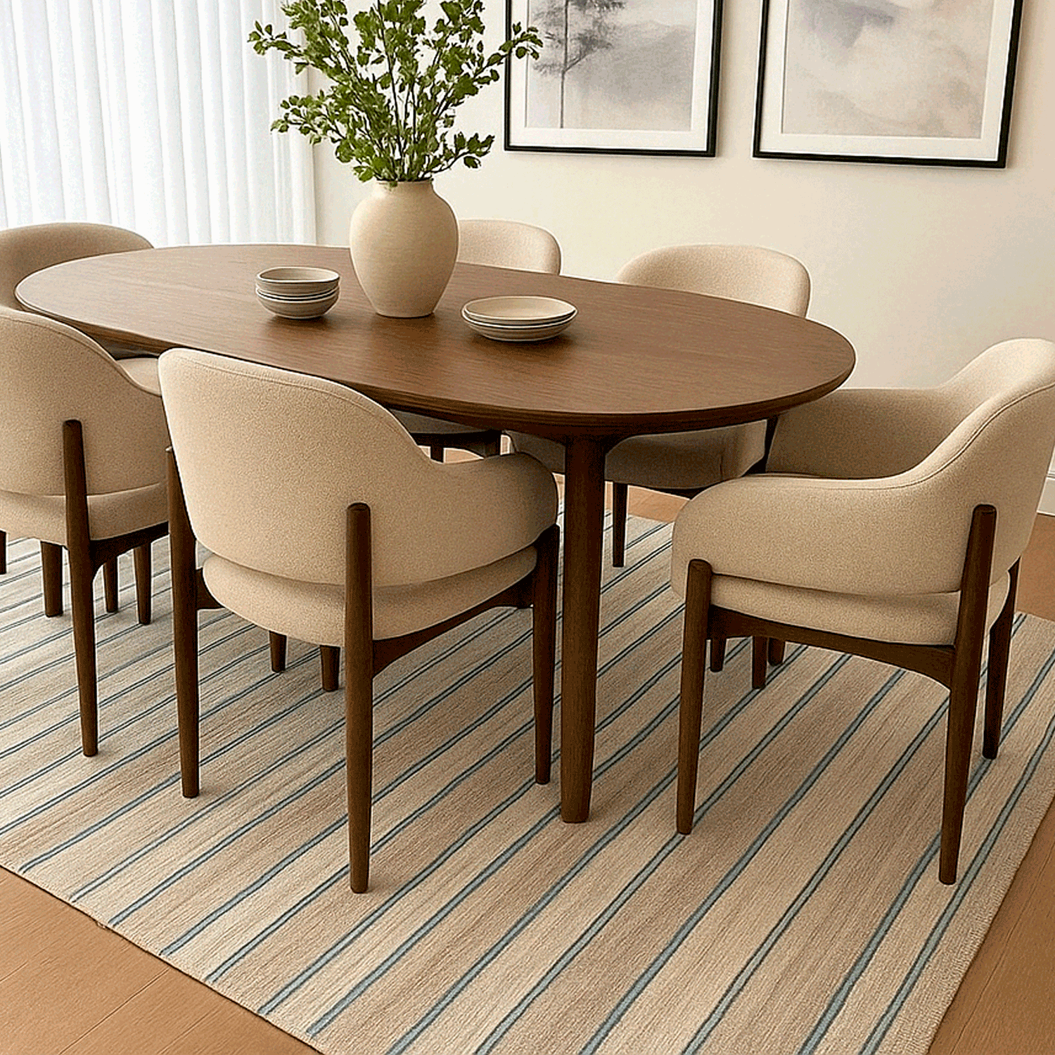 Alfombra BAZHARS  dhurrie 780 190x290 cm Multicolor-8