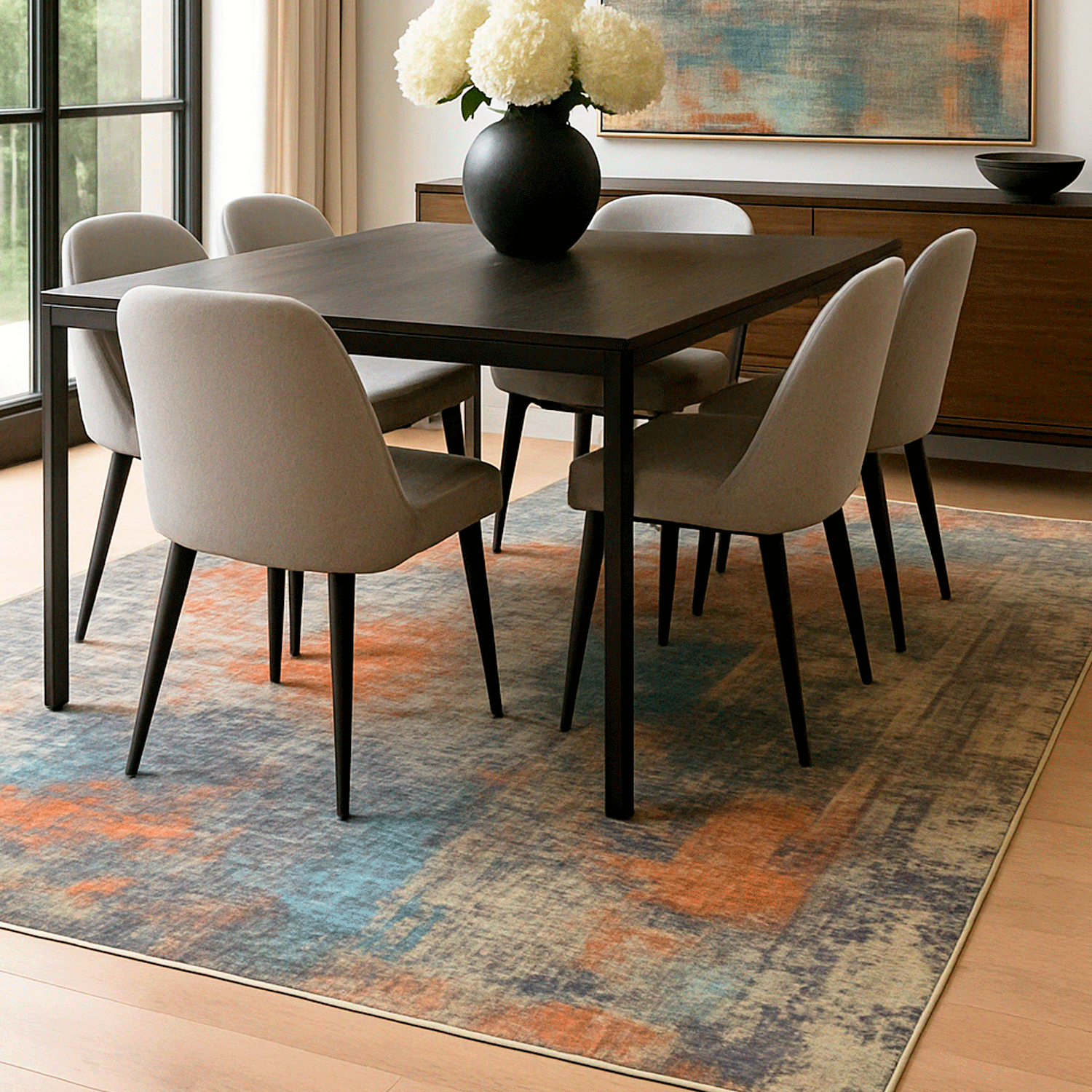 Alfombra Moderna 160X230 cm Bursa Nor T1093-1 D139 Bazhars-3