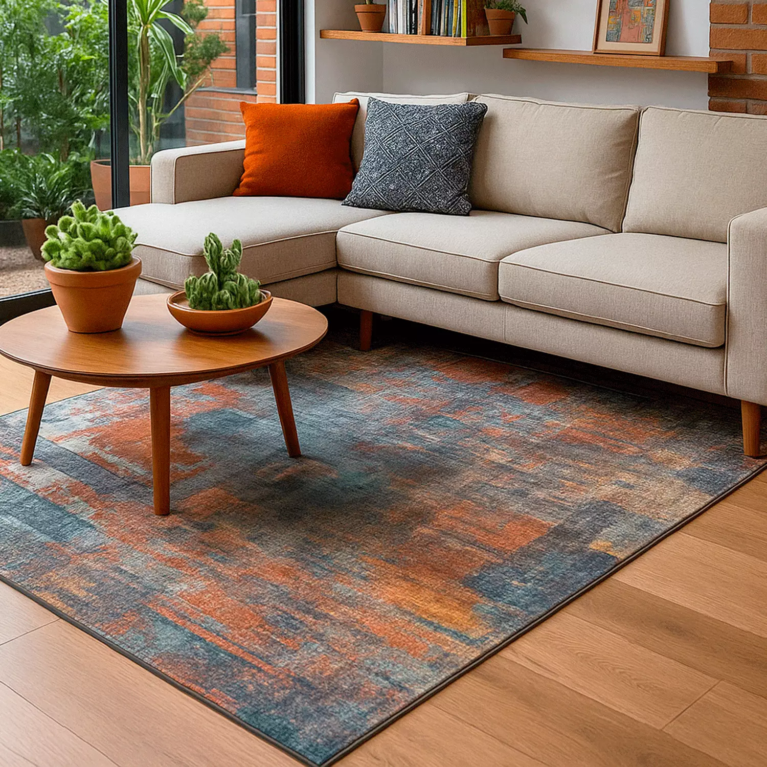 Alfombra BAZHARS  Bursa Nor T1093-1 160x230 cm Multicolor-1
