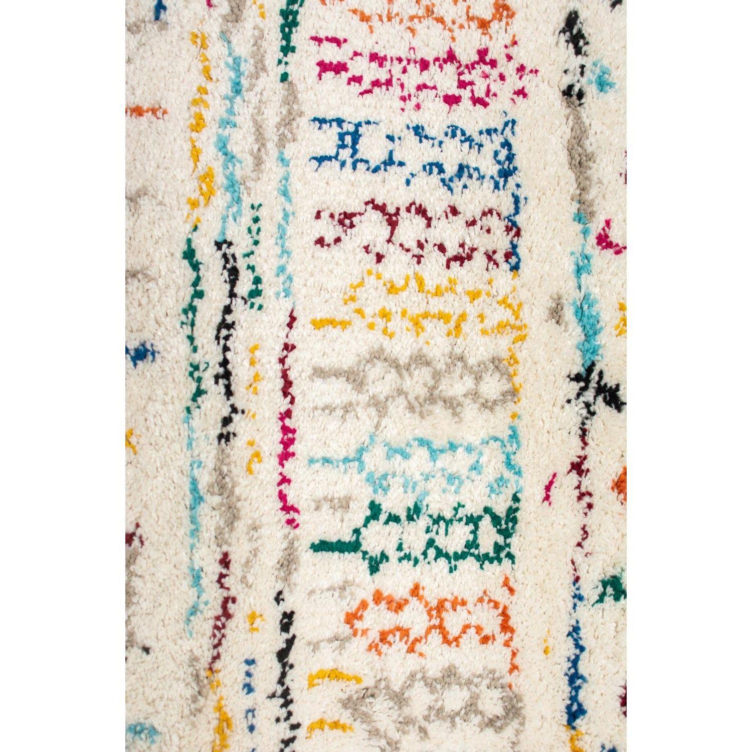 Alfombra BAZHARS  Shaggy 5641 200x290 cm Multicolor-9