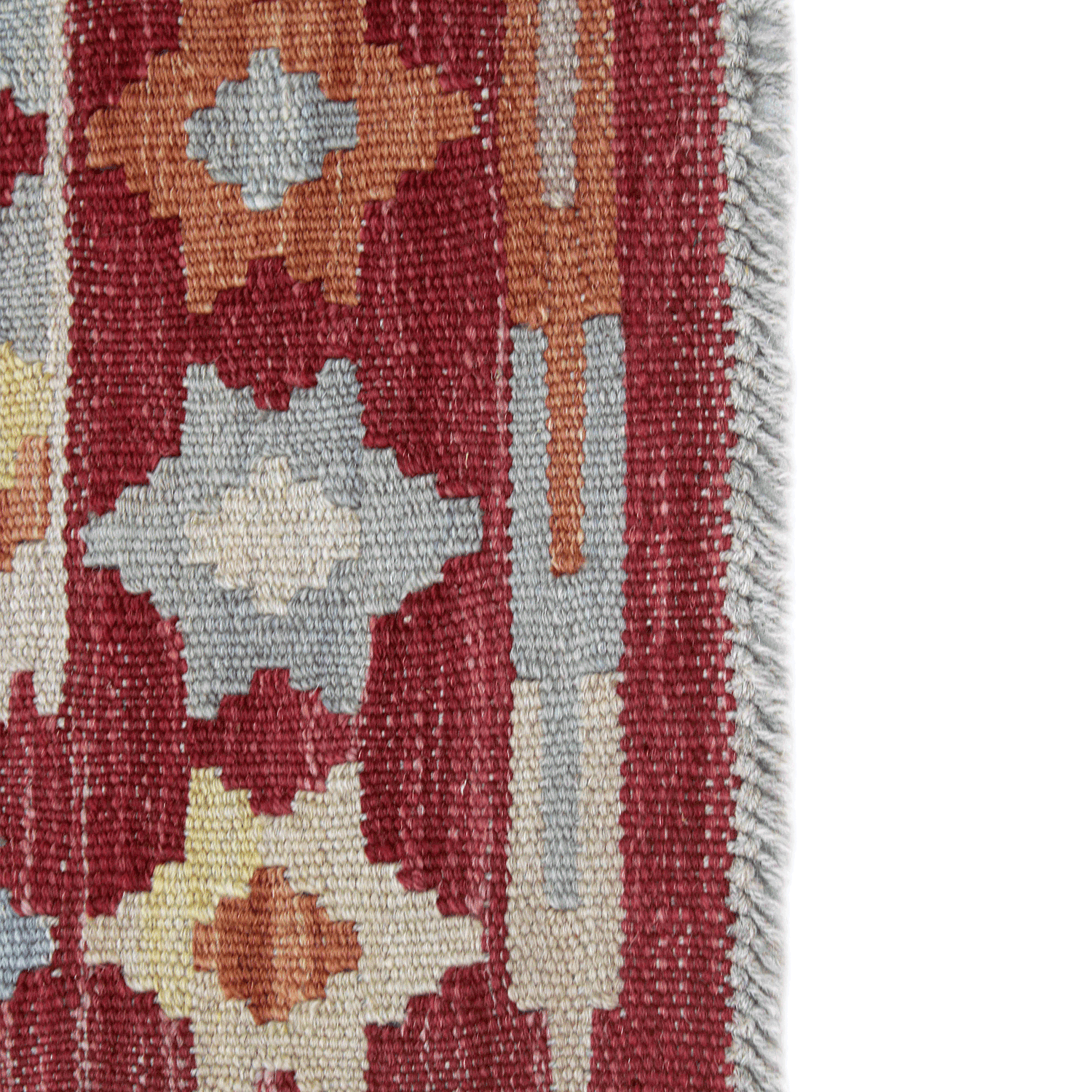 Alfombra BAZHARS s KELIM VEGI P295 140x200 cm Gris-5