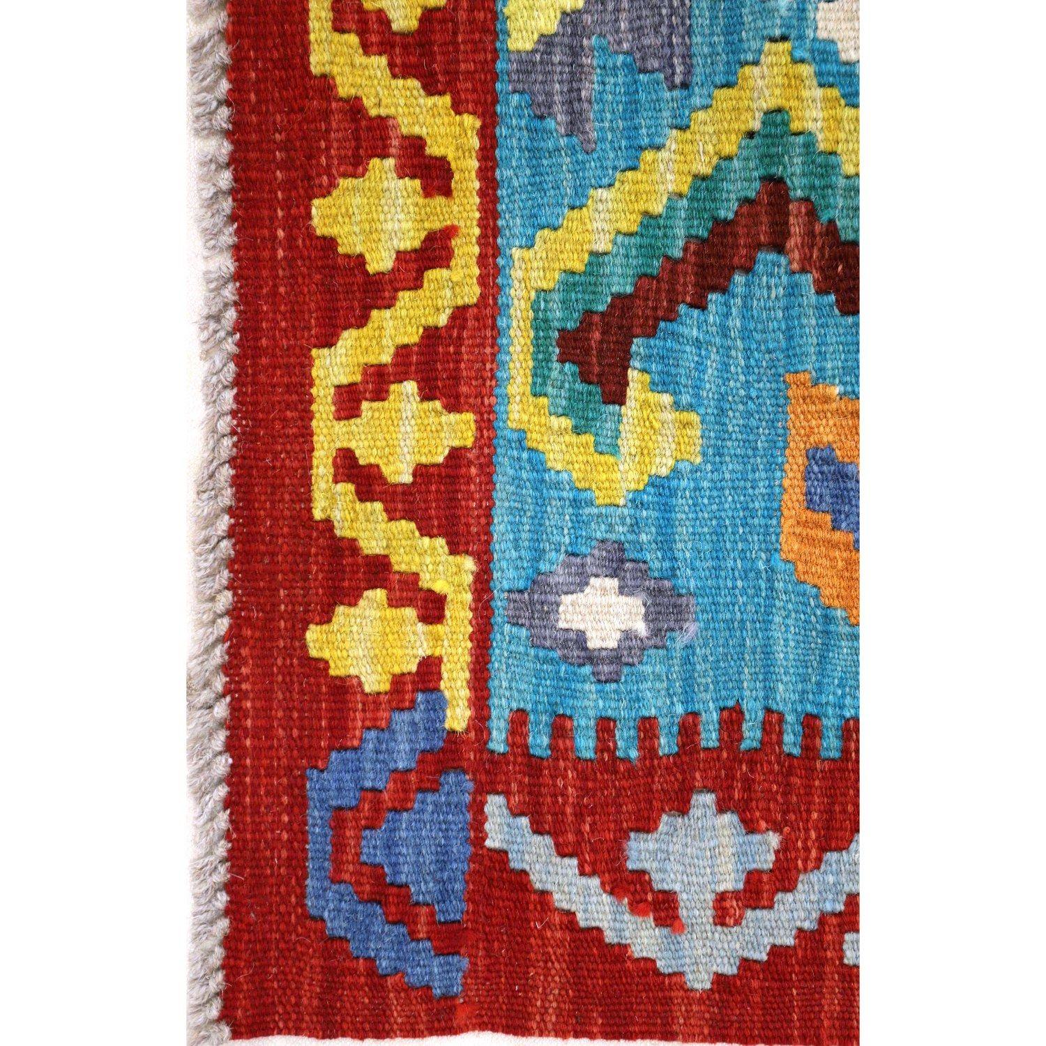 Alfombra 118X082 cm Artesanal Kilim Vegi Bazhars-2