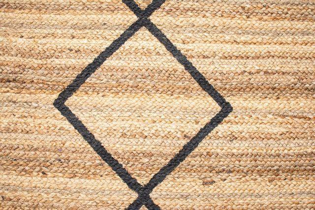 Alfombra  Yute Nir Ambient 03 140X200-1