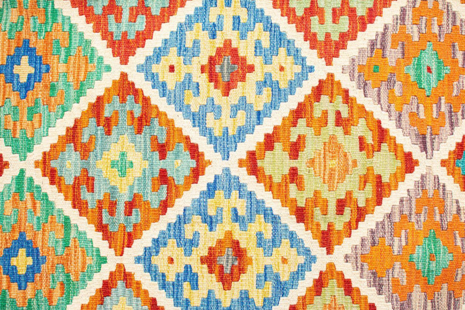 Alfombra Artesanal Bazhars Kelim Vegi 196x153 cm-1