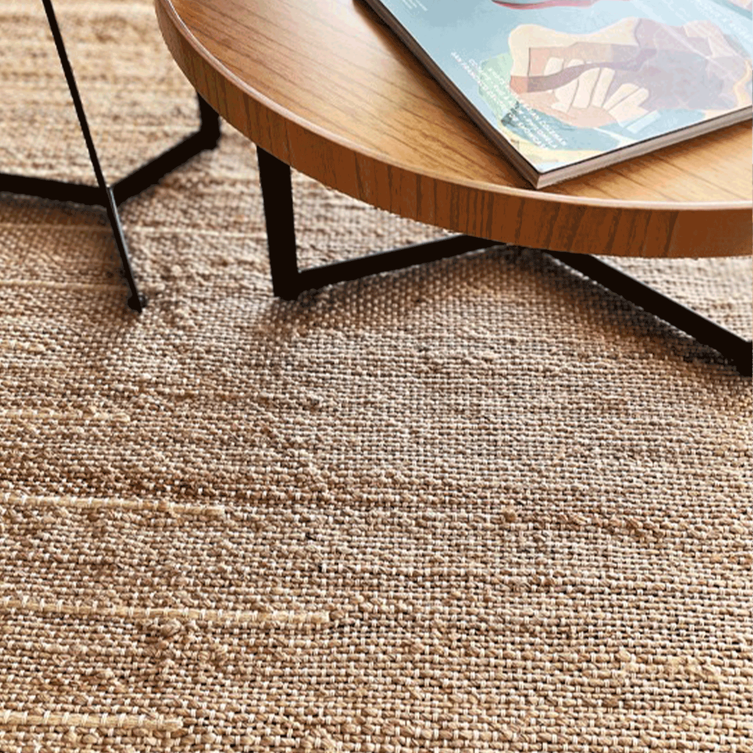 Alfombra BAZHARS yute HO 49715 230x330 cm Beige-7