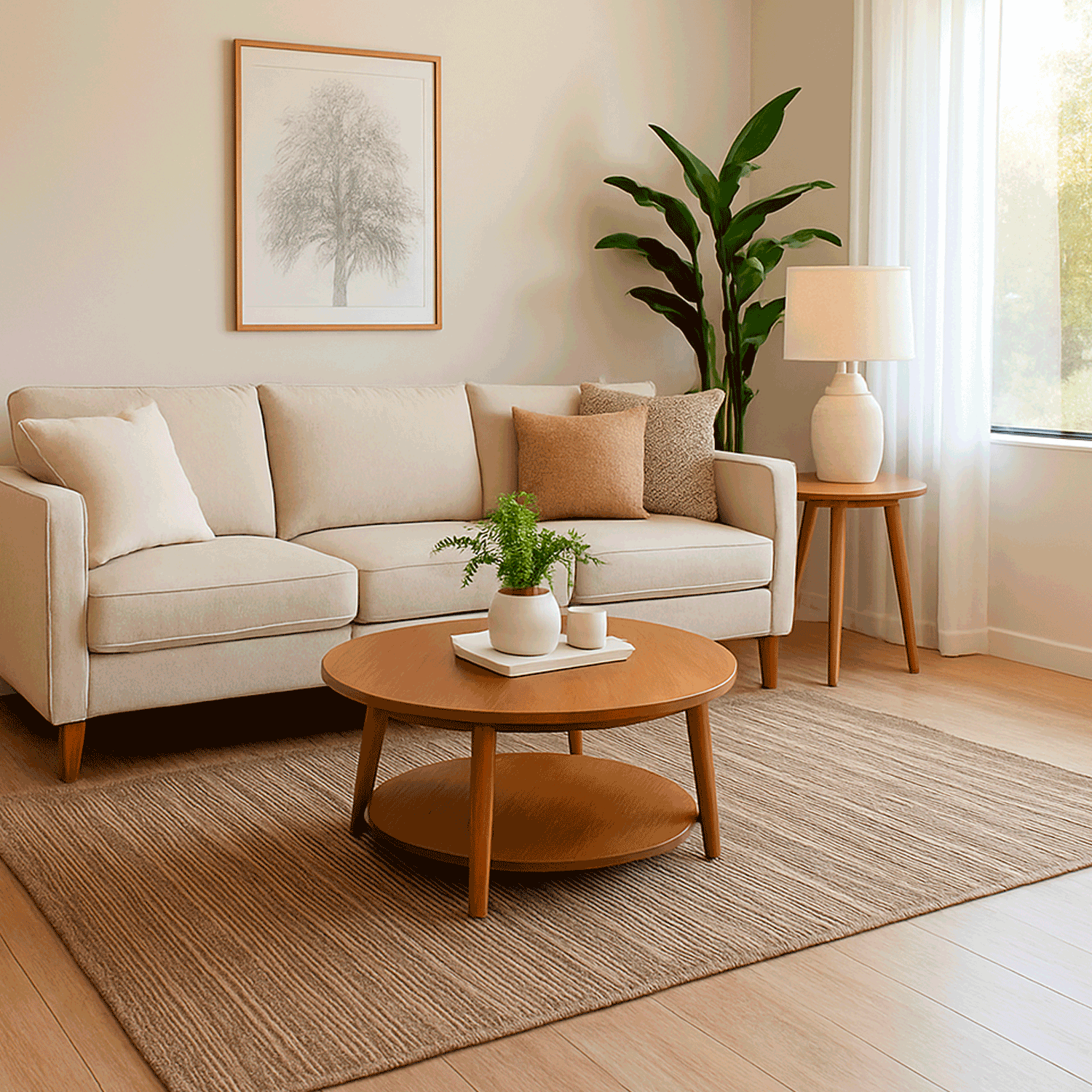 Alfombra BAZHARS yute HO 49715 230x330 cm Beige-9
