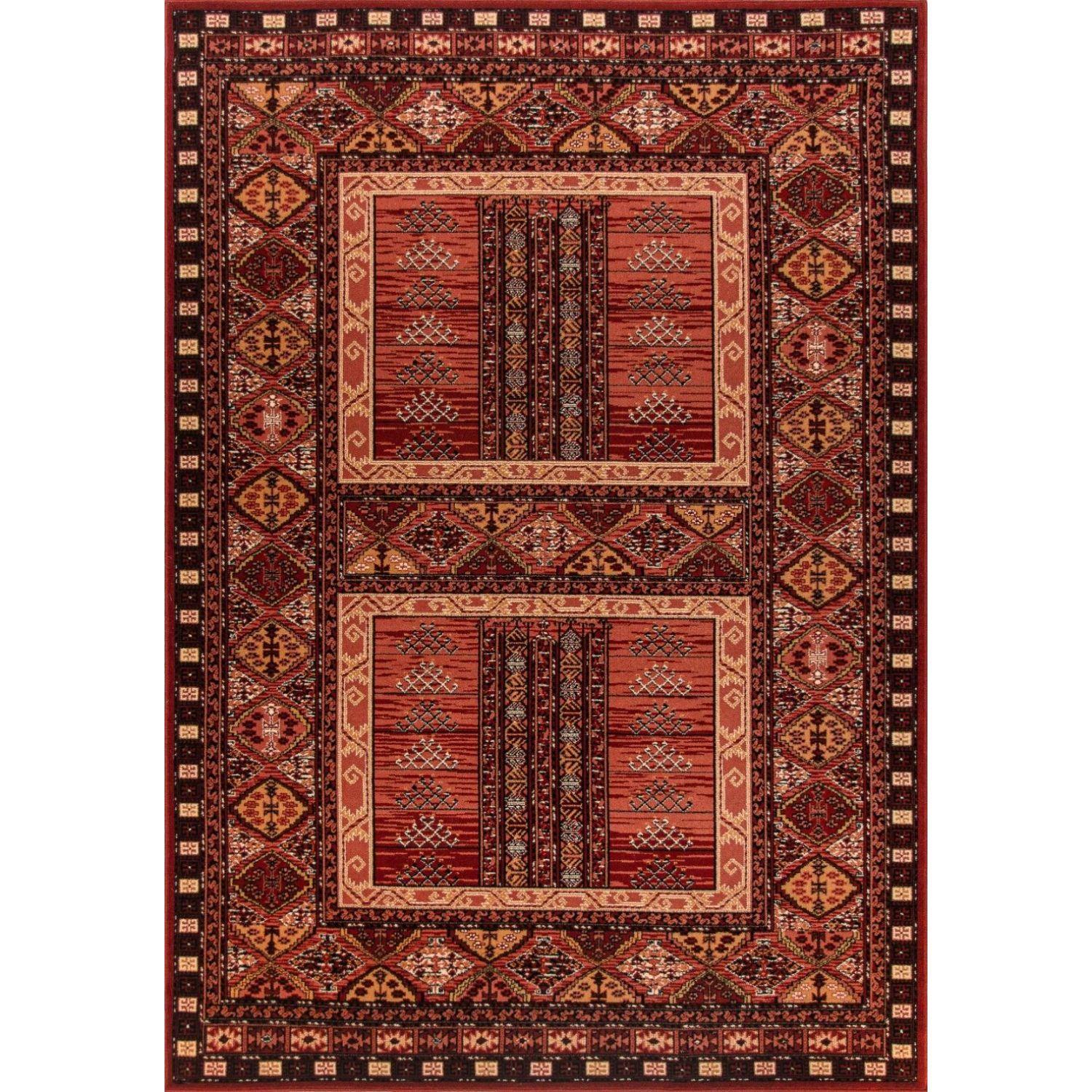 Alfombra pasillo BAZHARS  Kirman 854 080x250 cm Multicolor-0