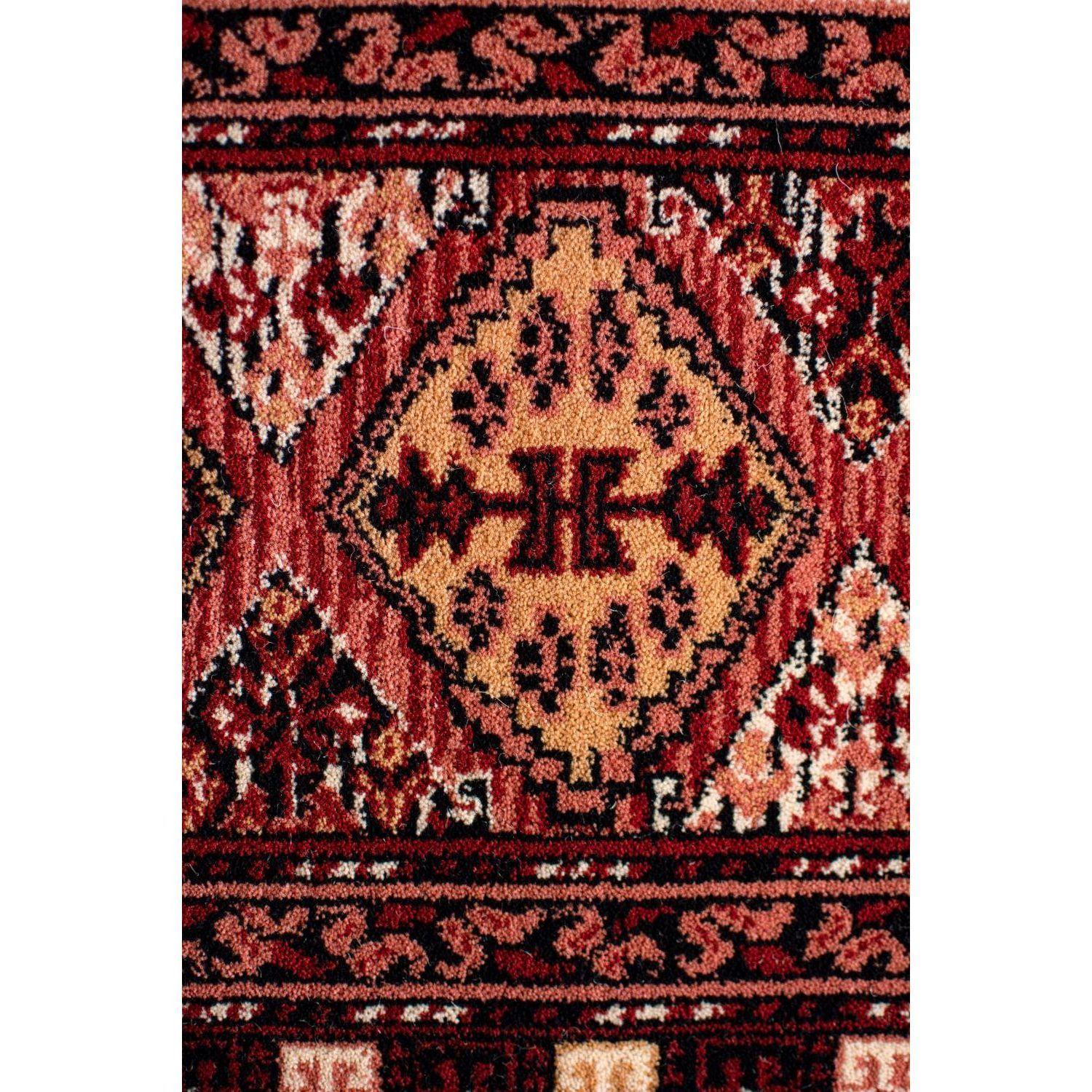 Alfombra pasillo BAZHARS  Kirman 854 080x250 cm Multicolor-2