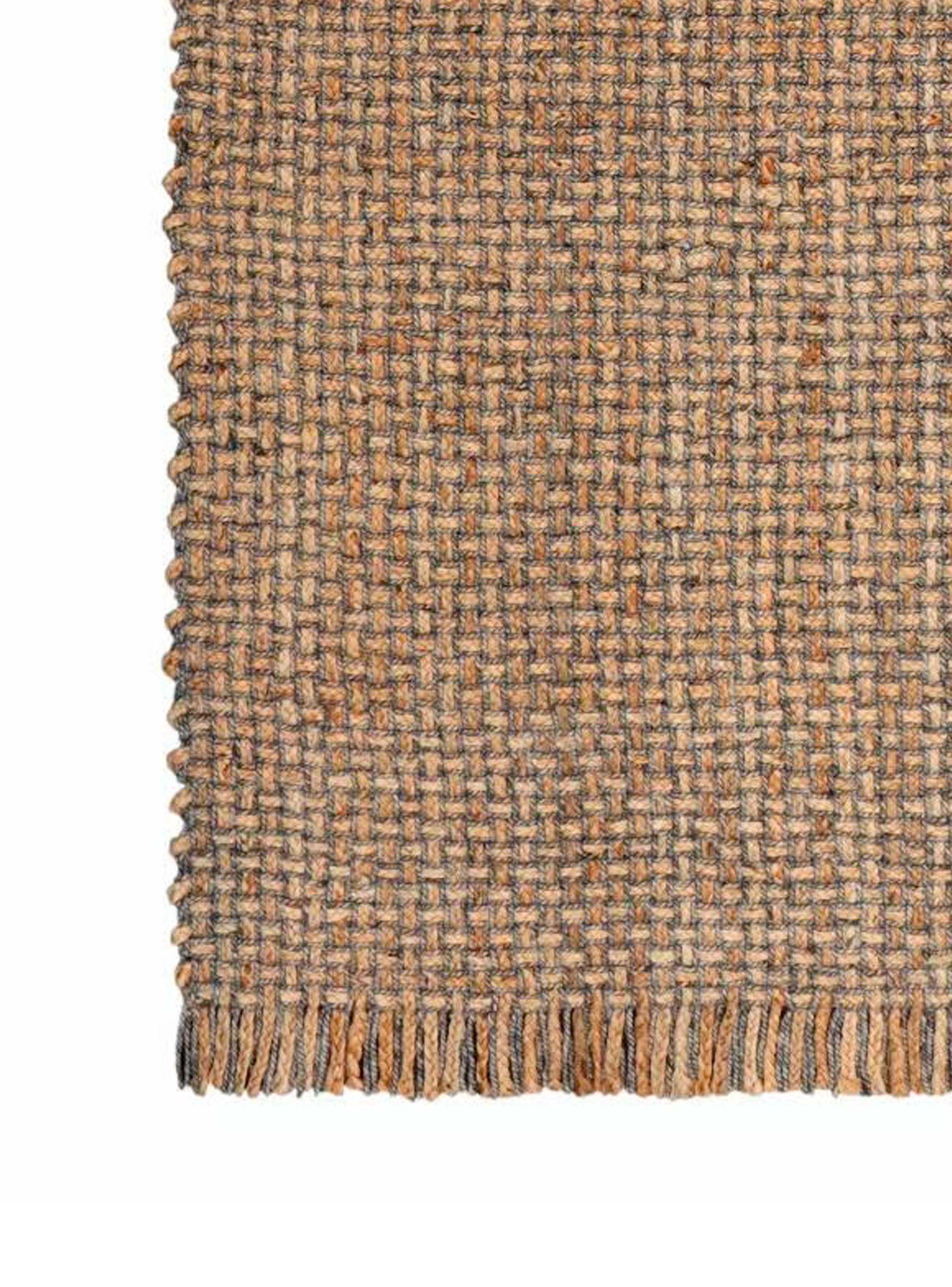 Alfombra Yute 190X290 cm Artesanal Heri HO 50073 Bazhars-2
