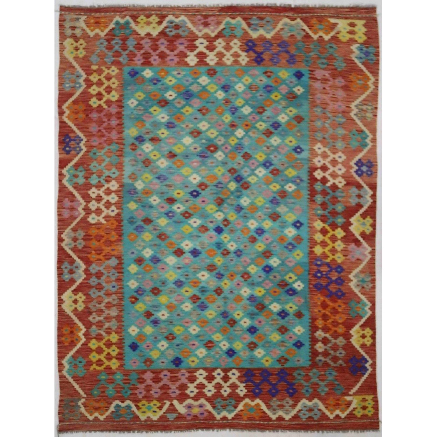 Alfombra BAZHARS Kilim Vegi MP918 292x206 cm Multicolor-3