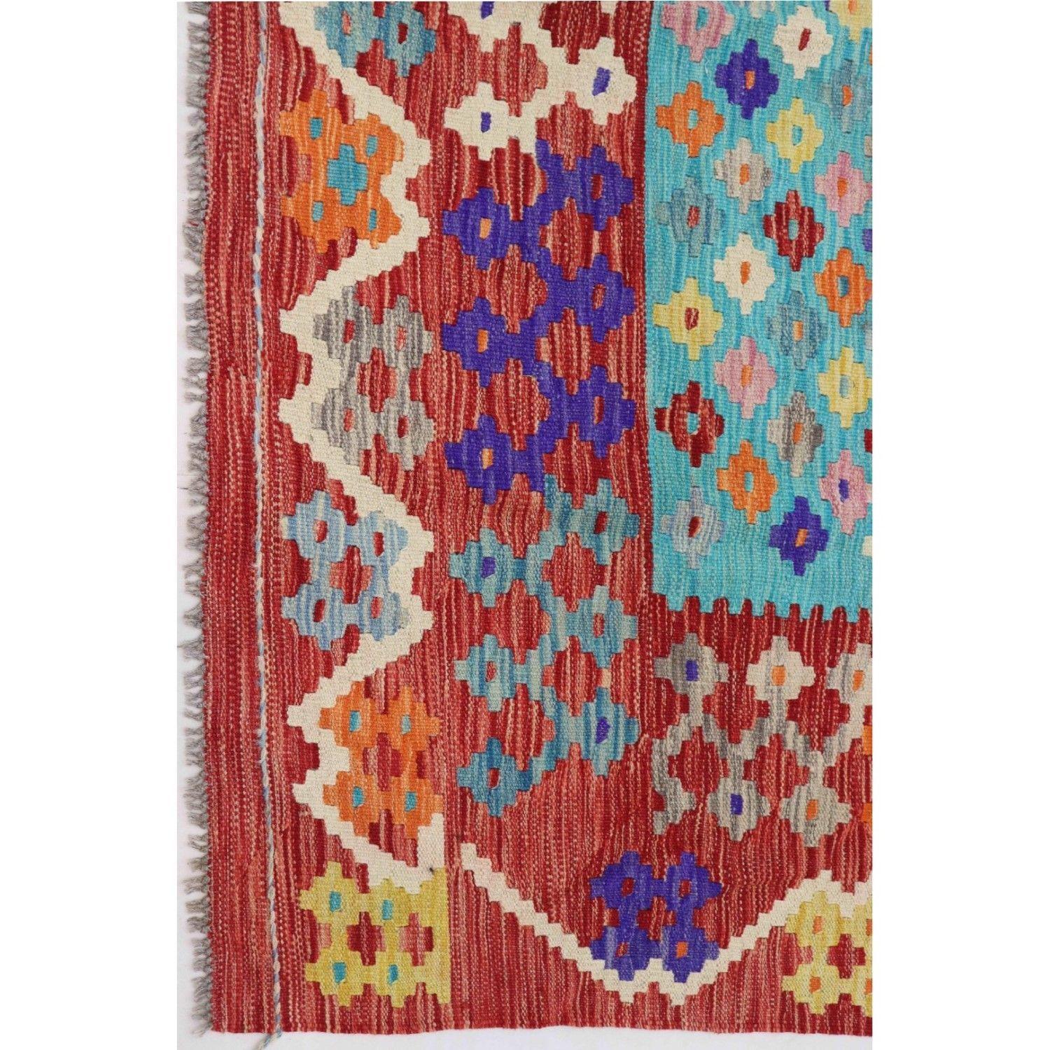 Alfombra BAZHARS Kilim Vegi MP918 292x206 cm Multicolor-5