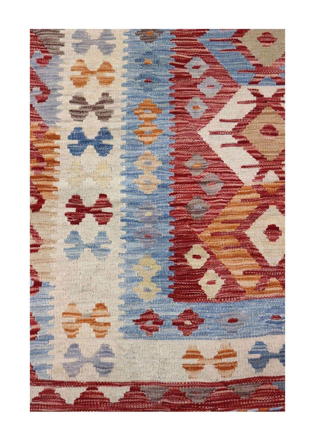 Alfombra BAZHARS Kelim Vegi MP799 243x170 cm Multicolor-4