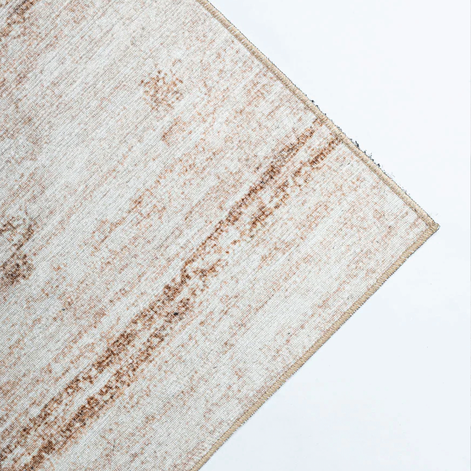 Bajada de cama 080X120 cm Kendi Nor H0813 Beige D33 Bazhars-1