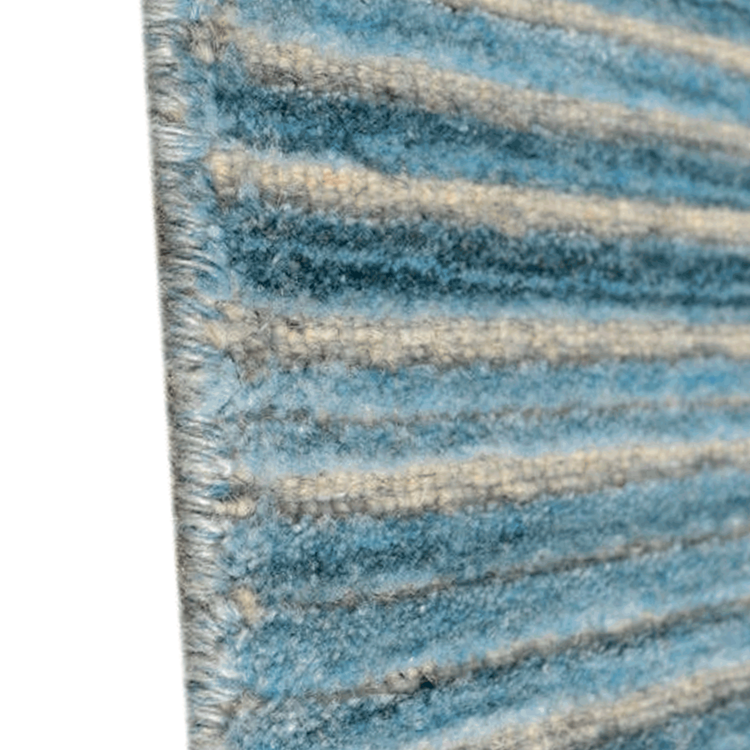 Alfombra BAZHARS Natural Rug Cut 2069 Blue 140x200 cm Azul-5
