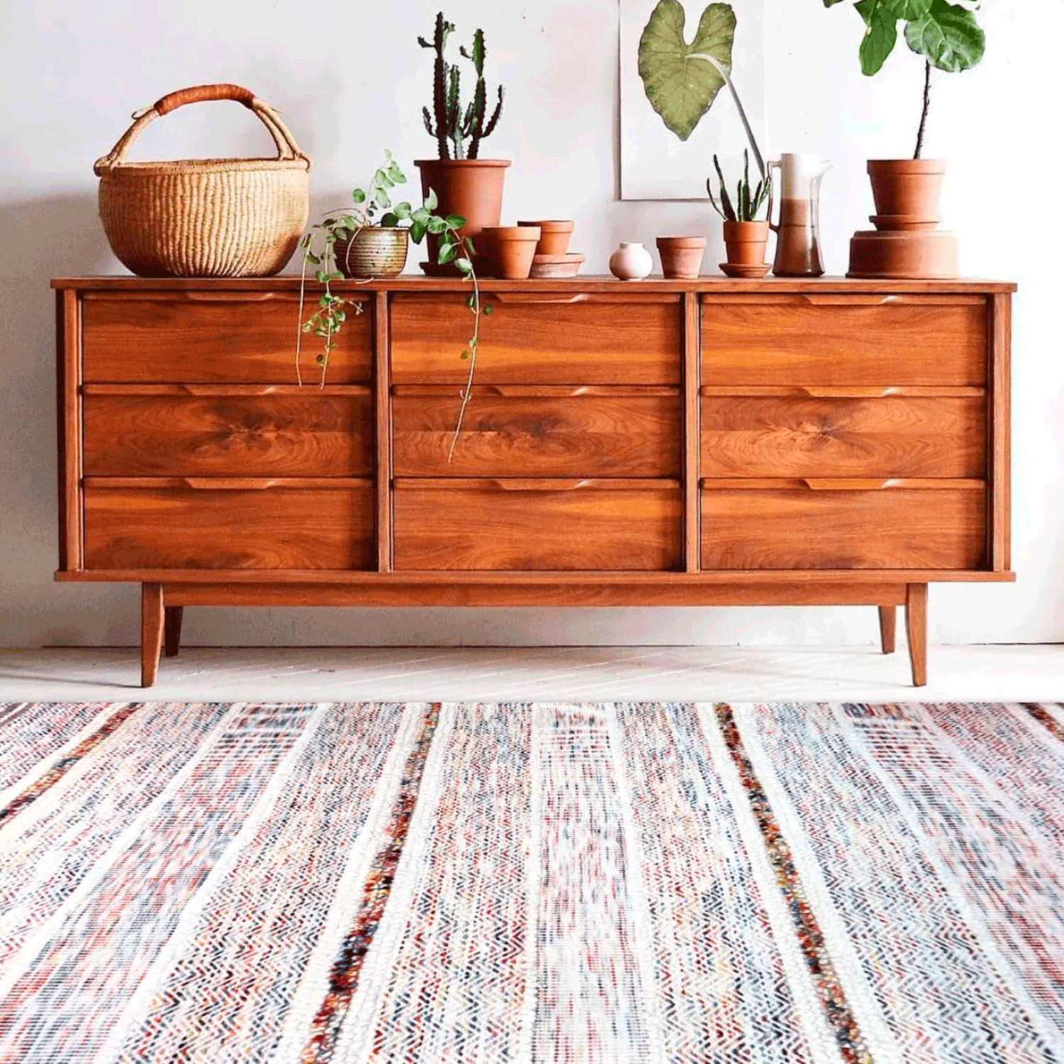 Alfombra BAZHARS AM BOL 112 NAT 190x290 cm Multicolor-1