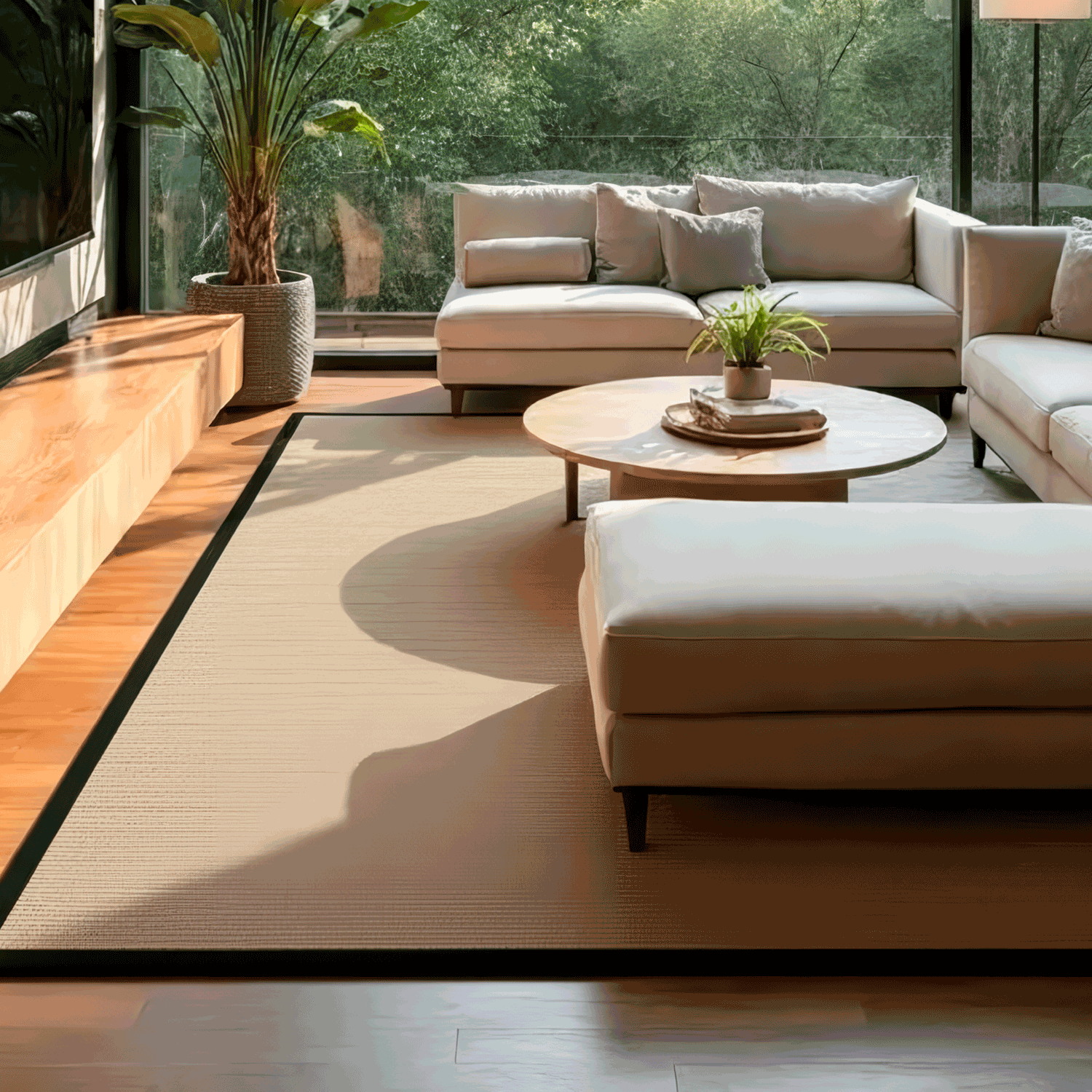 Alfombra BAZHARS Jute Bab 1 230x330 cm Beige-6