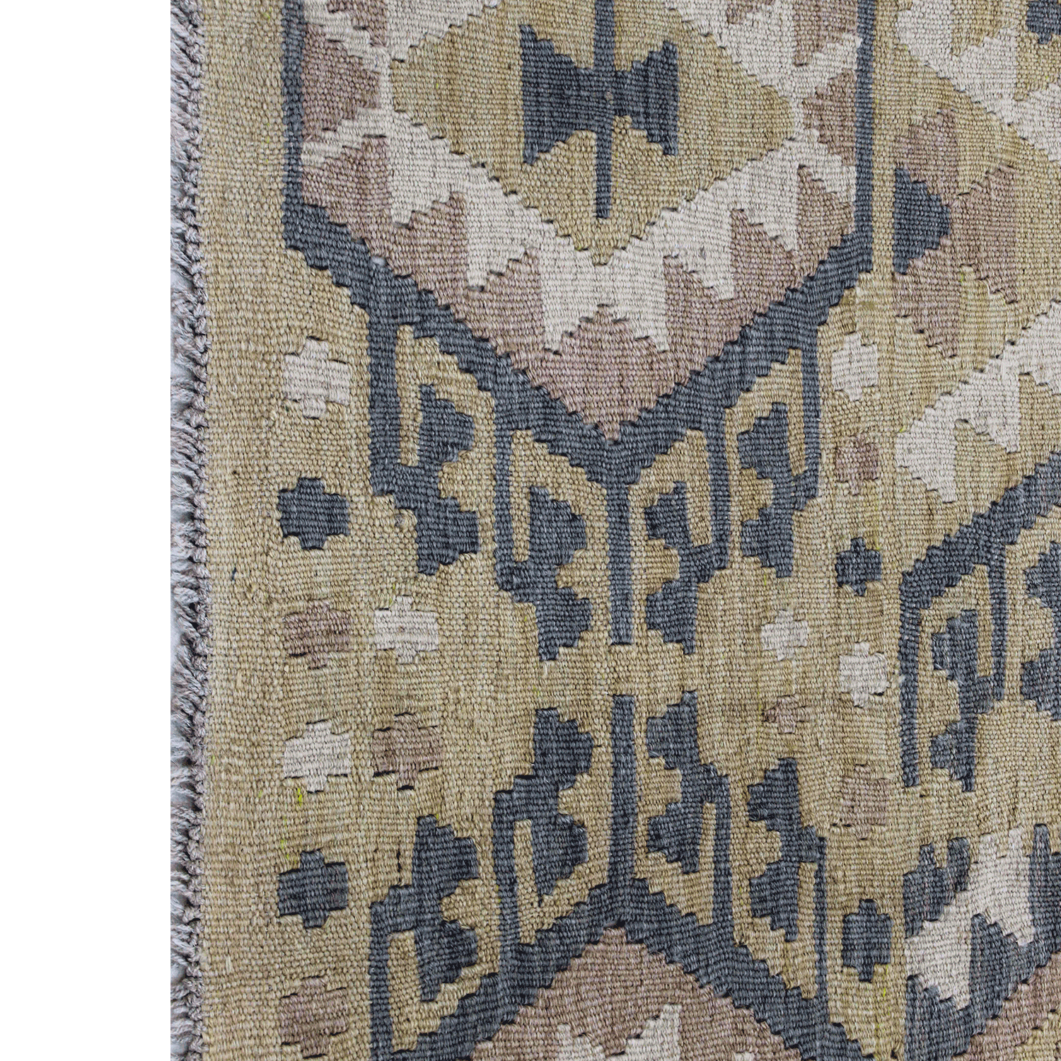 Alfombra BAZHARS s KELIM VEGI P81 170x240 cm Gris-2