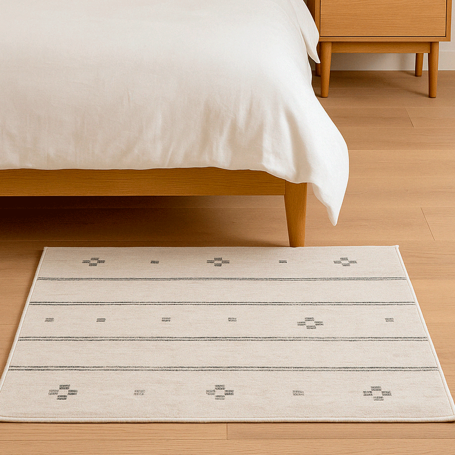 Bajada Cama BAZHARS  Kendy Nor Grey 080x120 cm Multicolor-1