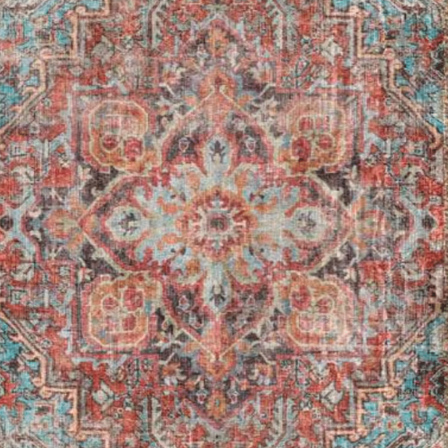 Bajada Cama BAZHARS  Amasya Nor H0486 080x120 cm Multicolor-3