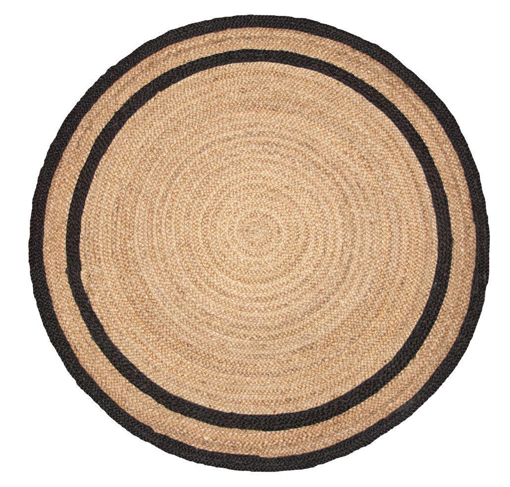 Alfombra  Jute Nav Bk 735 Rnd 100X100-0