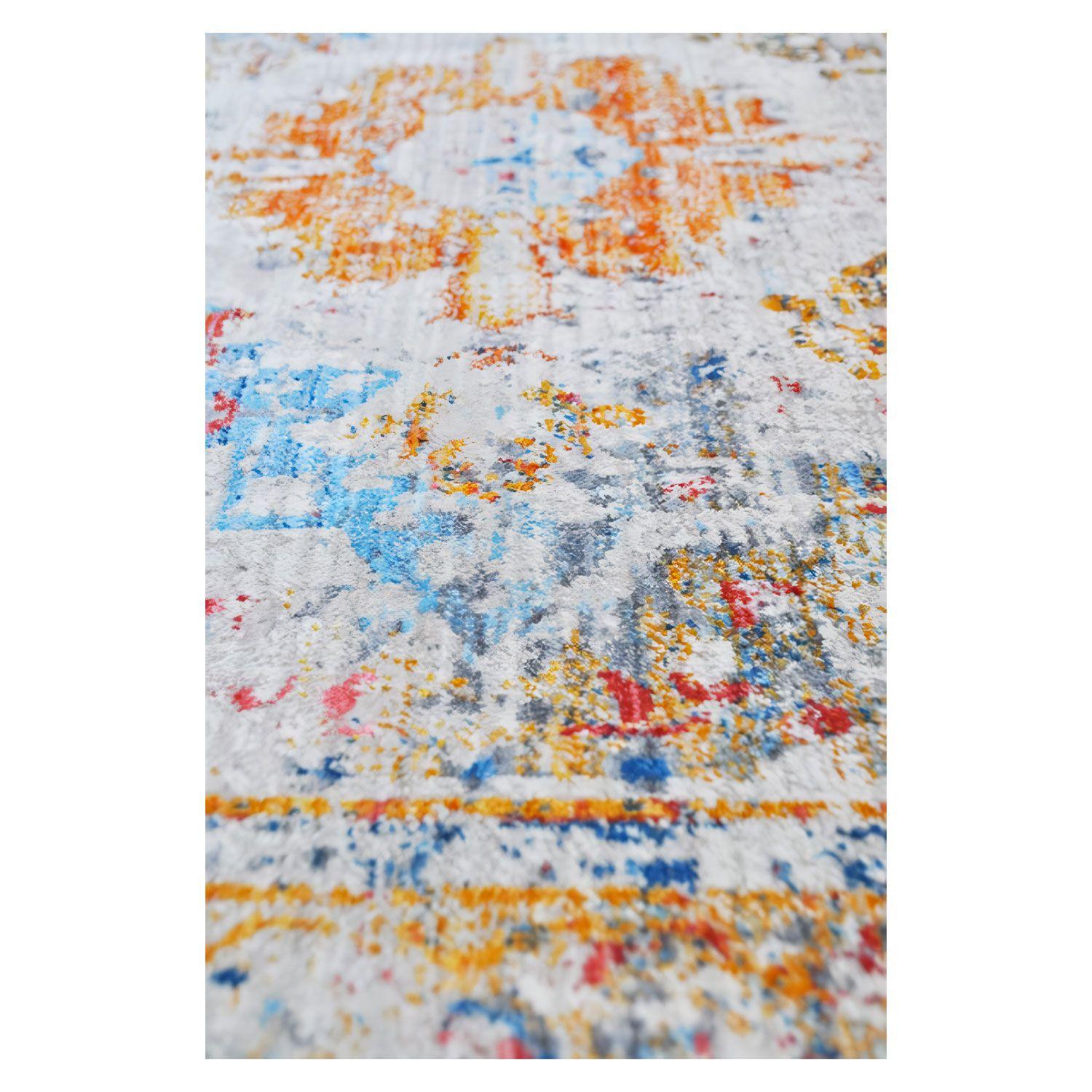 Alfombra BAZHARS Intrigue 7802 133x185 cm Azul-8