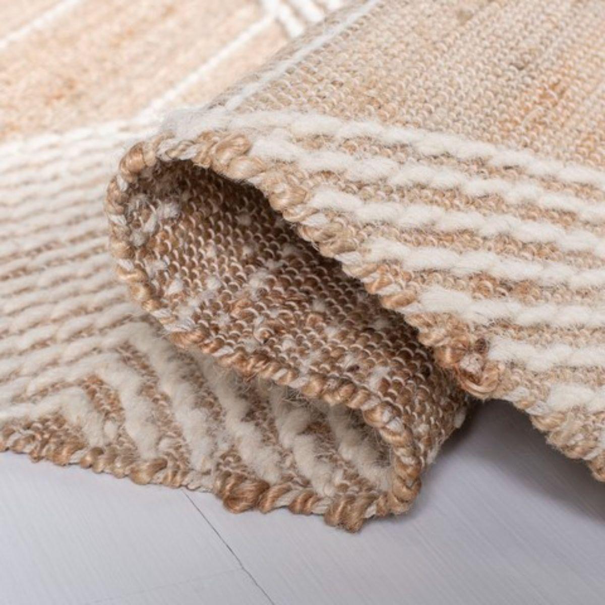 Alfombra  Jute Ansa Wool 1 140X200-1