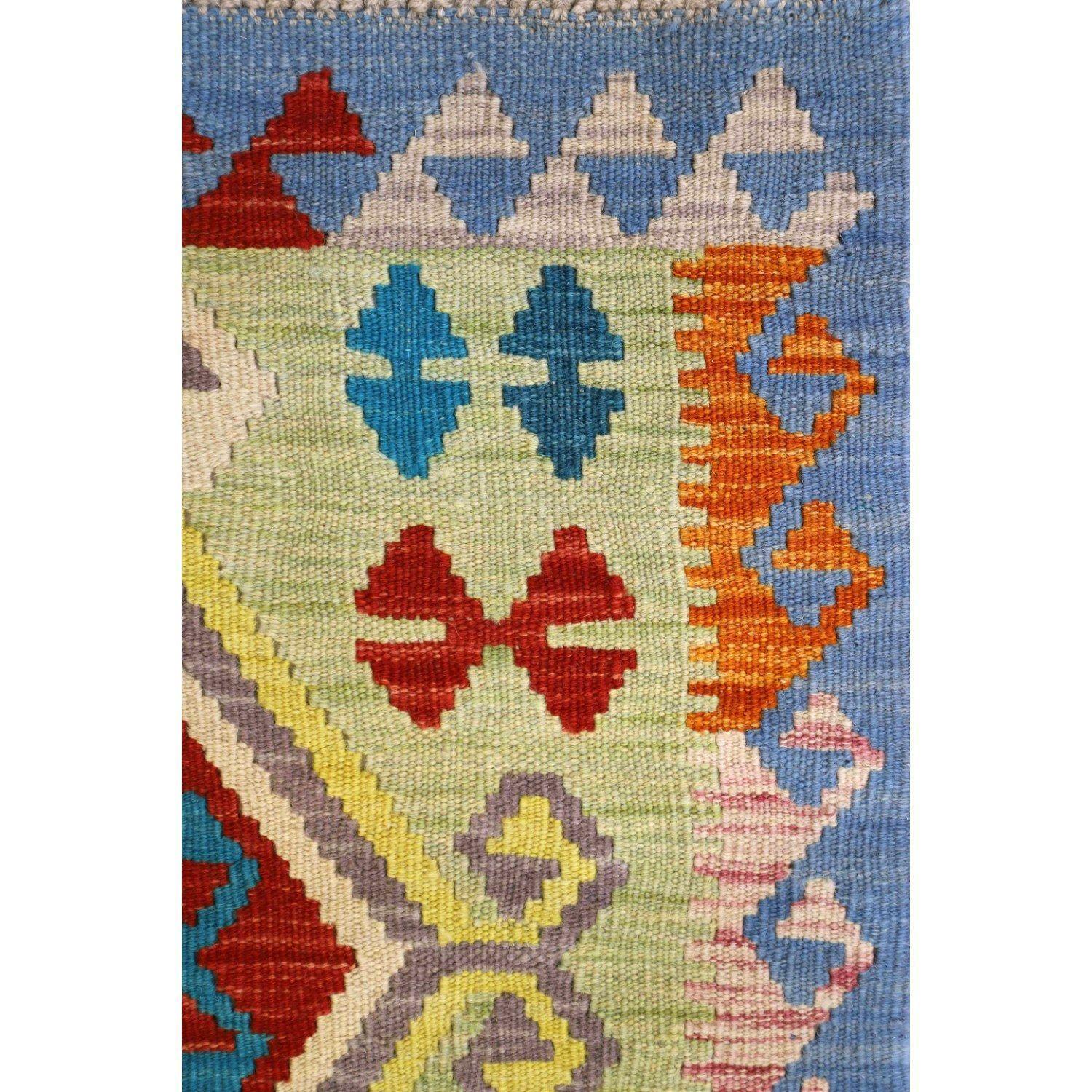 Alfombra BAZHARS Kilim Vegi MP712 124x079 cm Multicolor-4