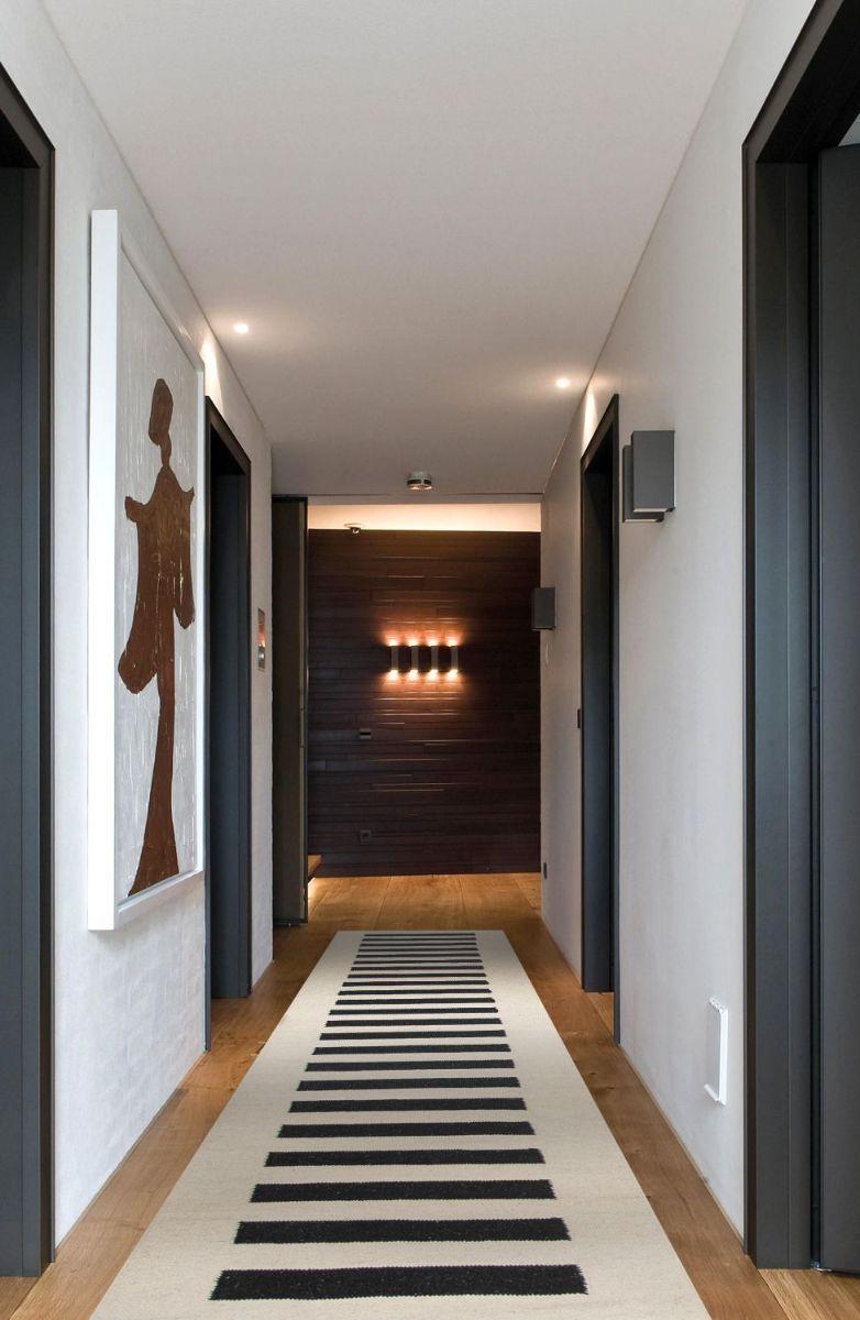 Alfombra BAZHARS Kelim Pau Gall 12 BW 140x200 cm Negro-3