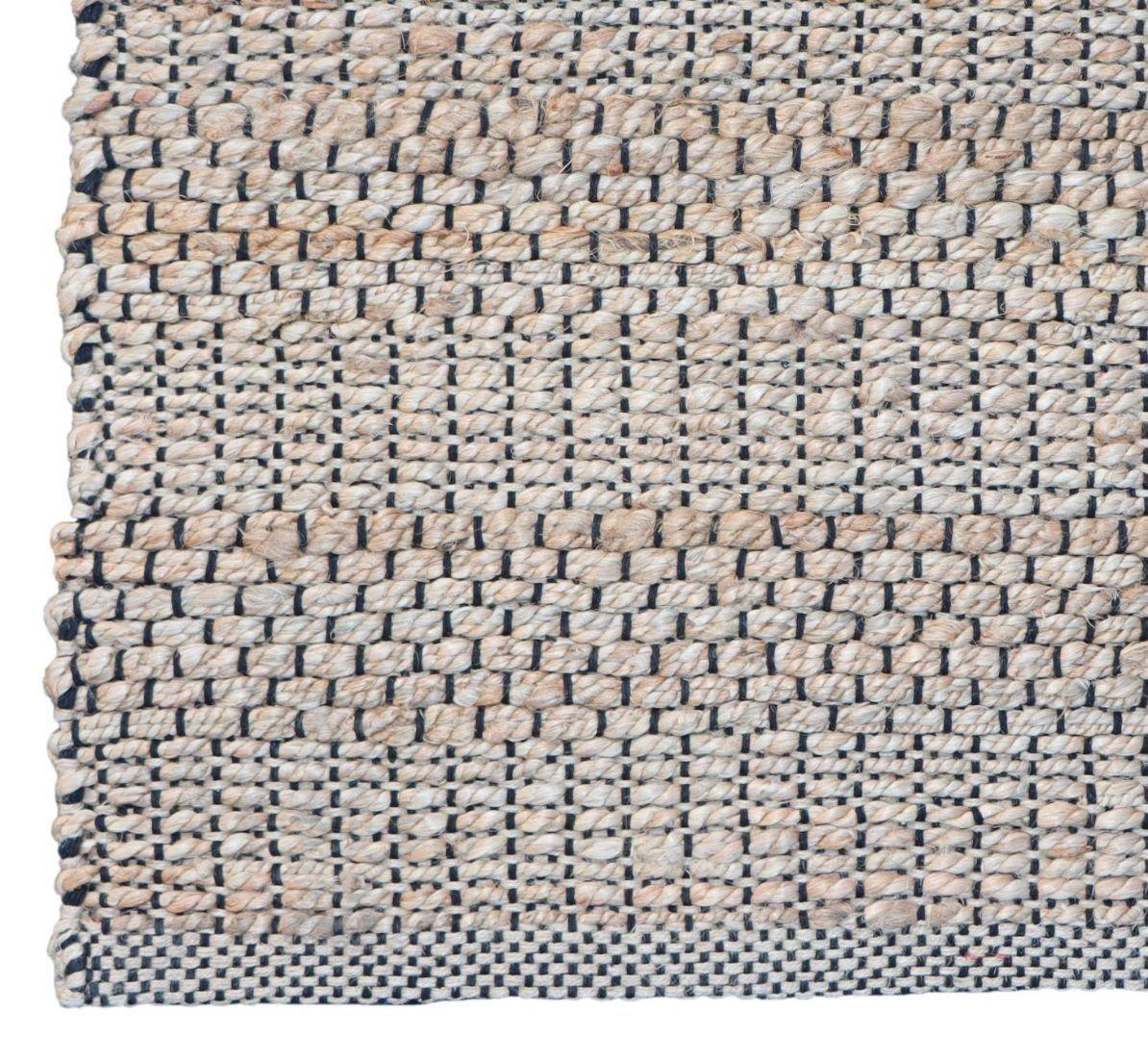 Alfombra  Jute Heri Hw 013 Nb Bk 190X290-1