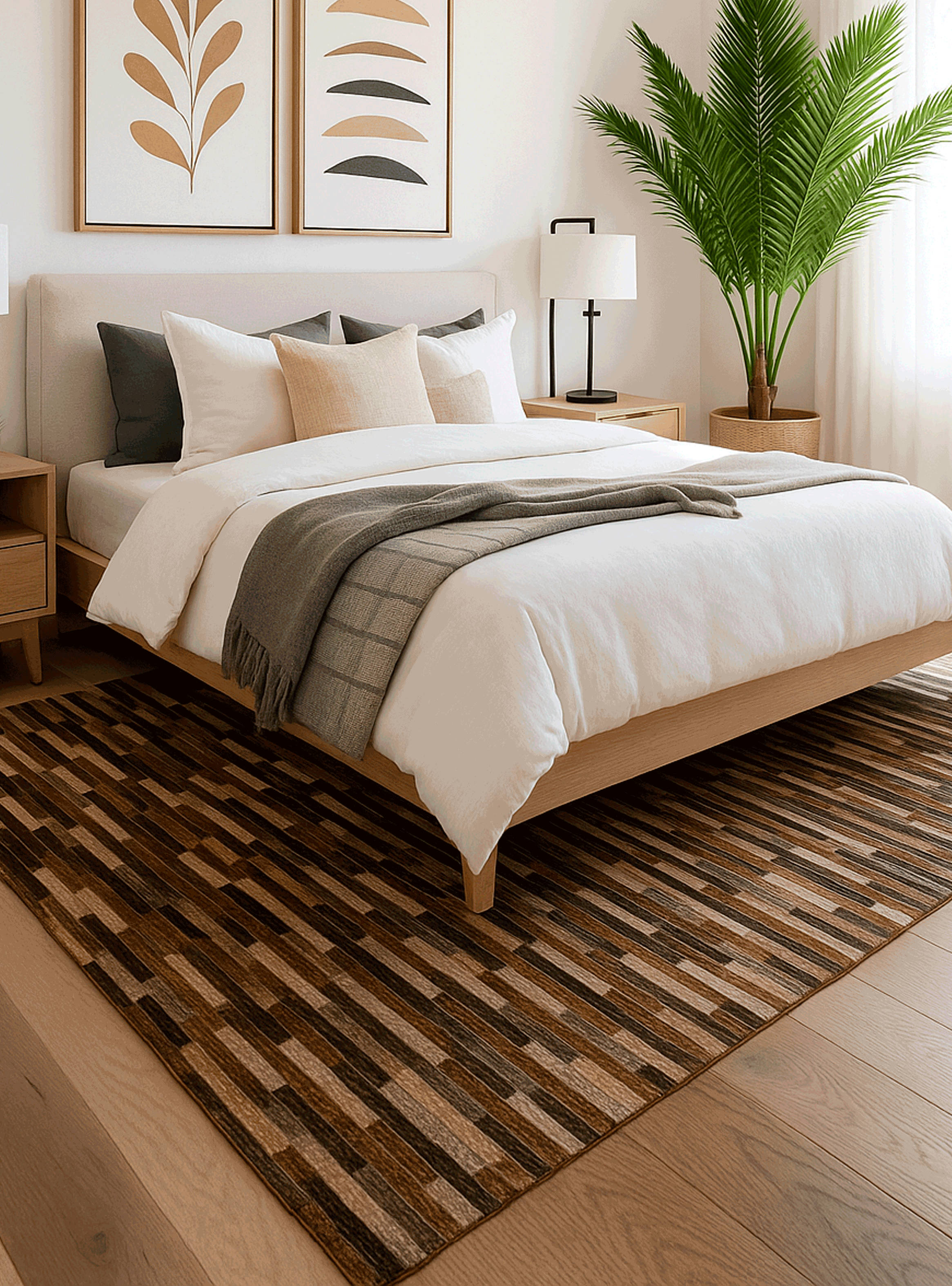 Alfombra Patch Cuero 200X290 cm Ansa F4 Bazhars-2