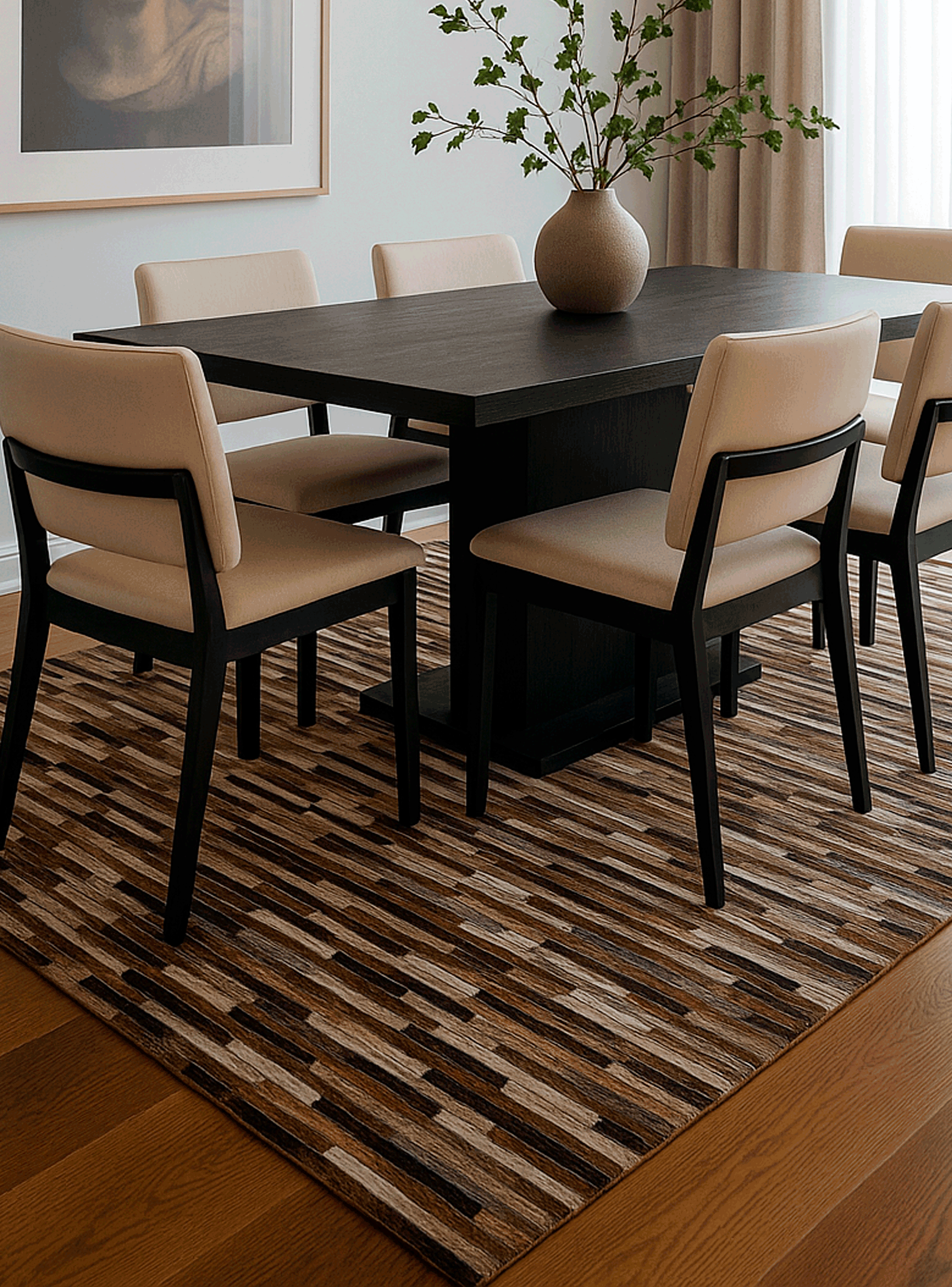 Alfombra Patch Cuero 200X290 cm Ansa F4 Bazhars-3