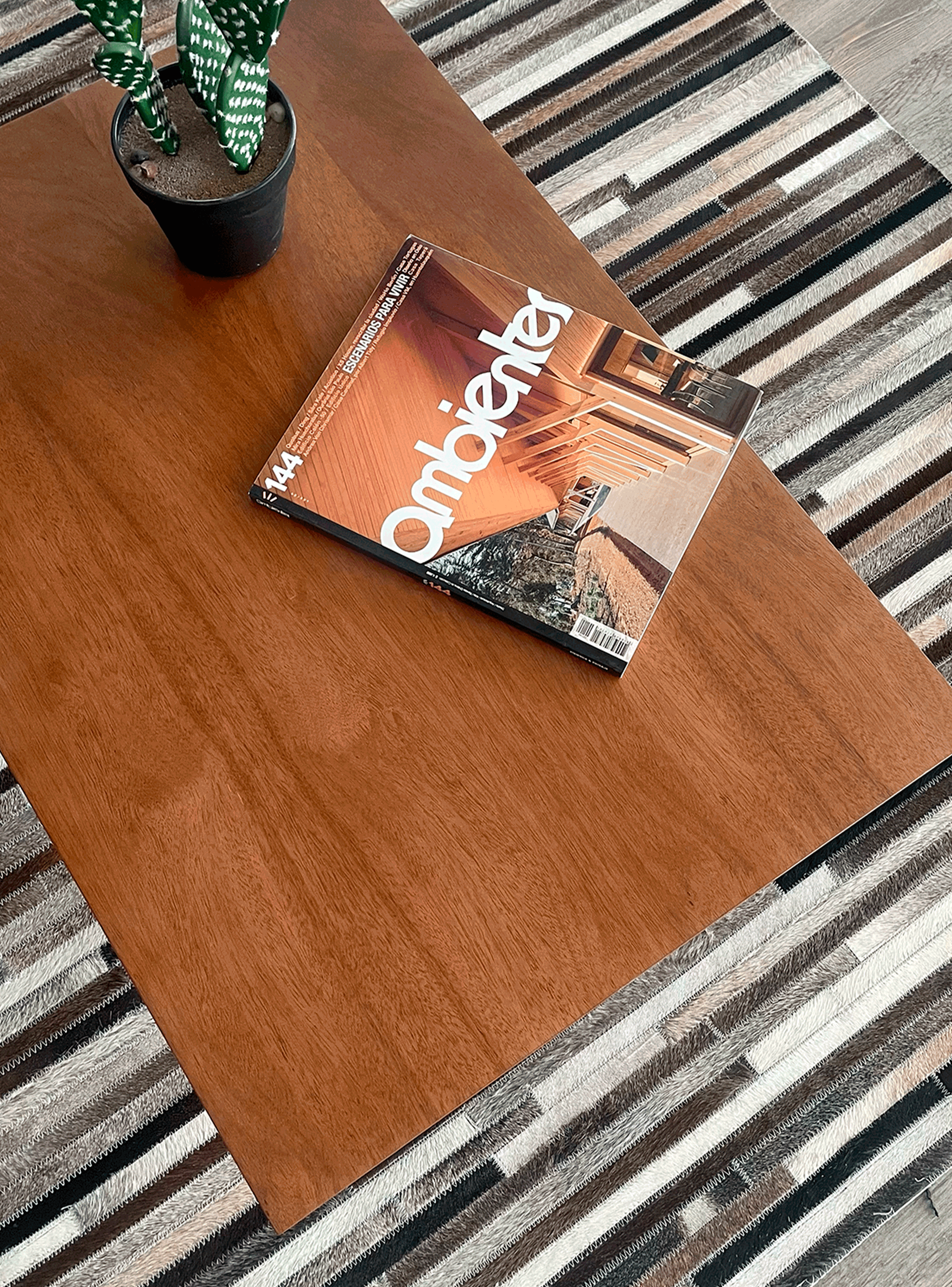 Alfombra Patch Cuero 200X290 cm Ansa F4 Bazhars-4