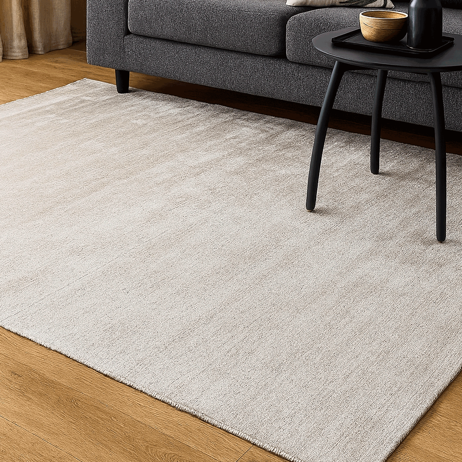 Alfombra BAZHARS  Nir Visco 309 230x330 cm Gris-5