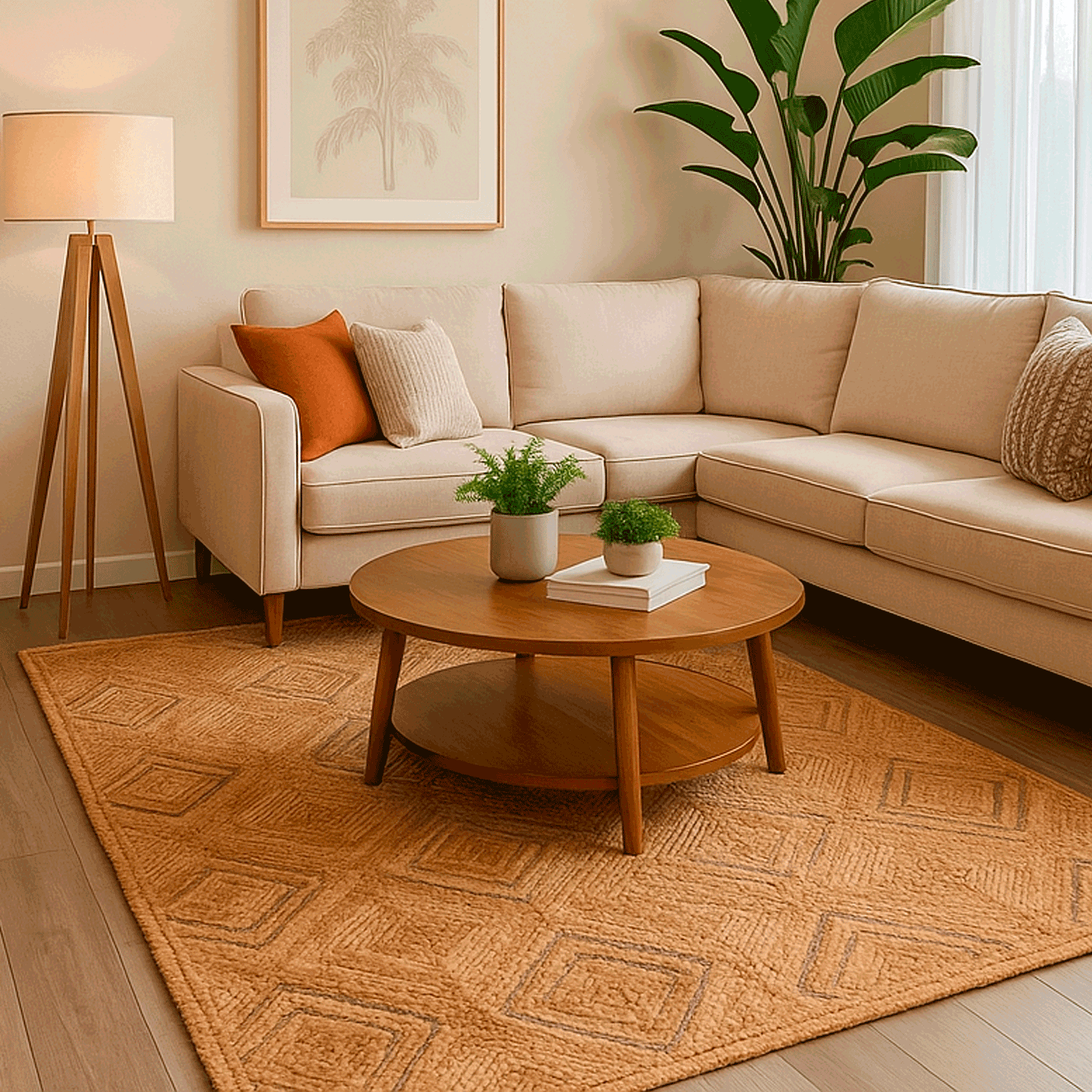 Alfombra Yute 140X200 cm Heri Braided Nmulti Bk Bazhars-3