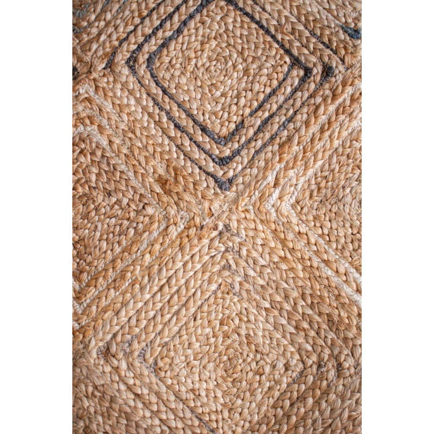 Alfombra BAZHARS  Jute Heri Braided Nmulti 140x200 cm Multicolor-8