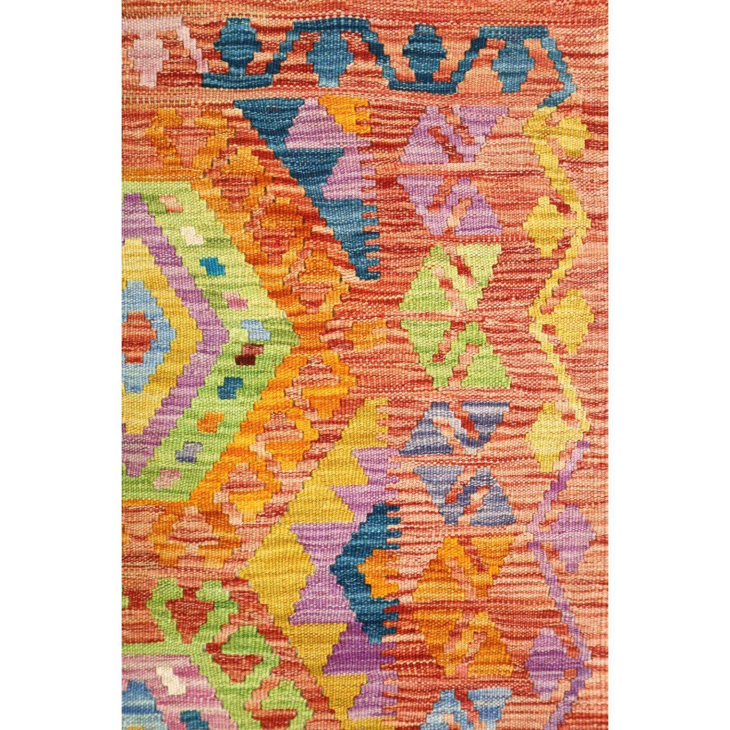 Alfombra BAZHARS Kilim Vegi MP605 288x218 cm Multicolor-4