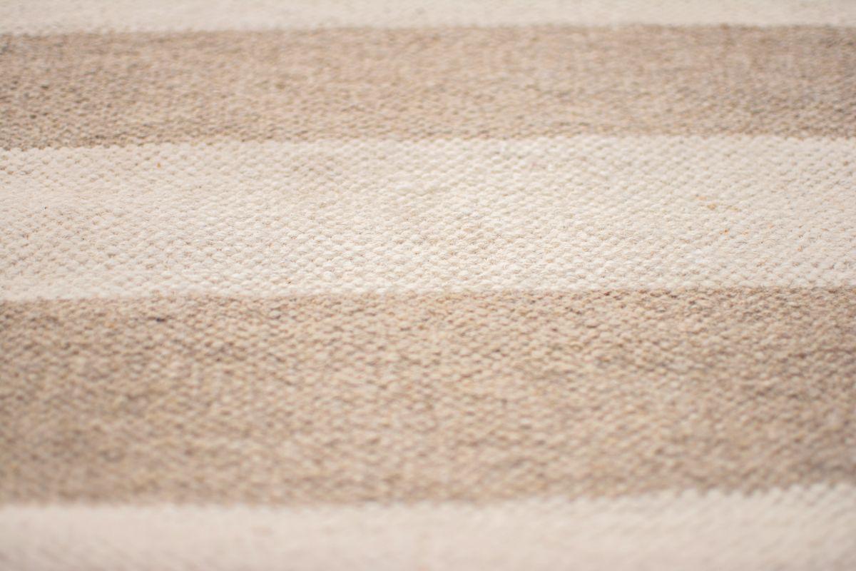 Alfombra BAZHARS Kilim Pau Gall 14 Natw 140x200 cm Blanco-2