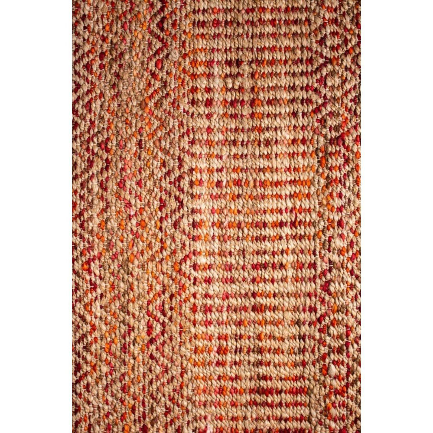 Alfombra Yute 230X330 cm Heri Hw Nred Bk Bazhars-2