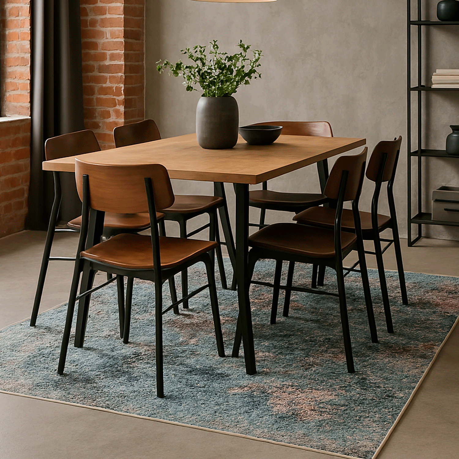 Alfombra BAZHARS Intrigue 0543 133x185 cm Multicolor-5