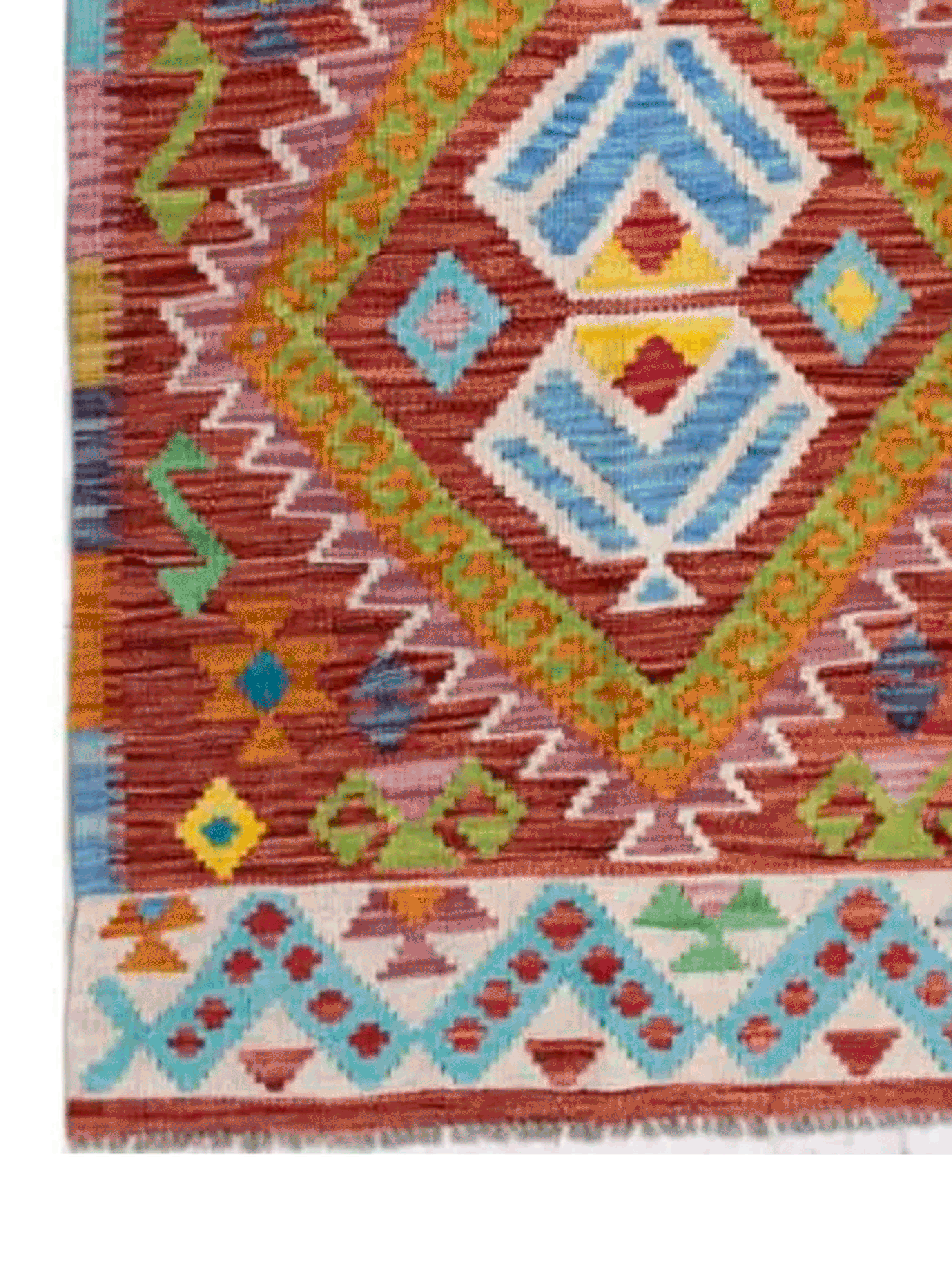 Alfombra 119X082 cm Artesanal Kilim Vegi Bazhars-2