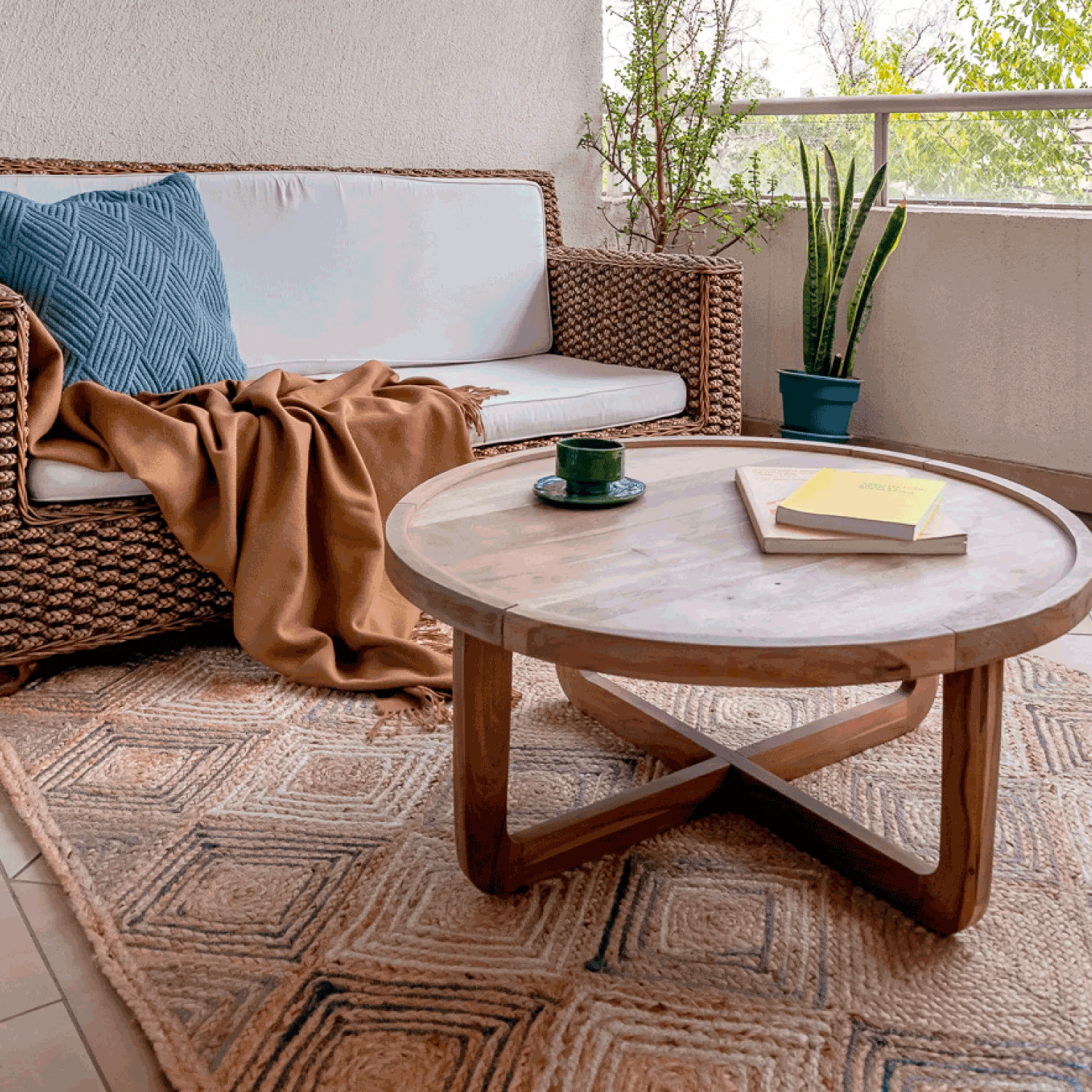 Alfombra BAZHARS Heri Braided Nmulti Bk 190x290 cm Multicolor-6