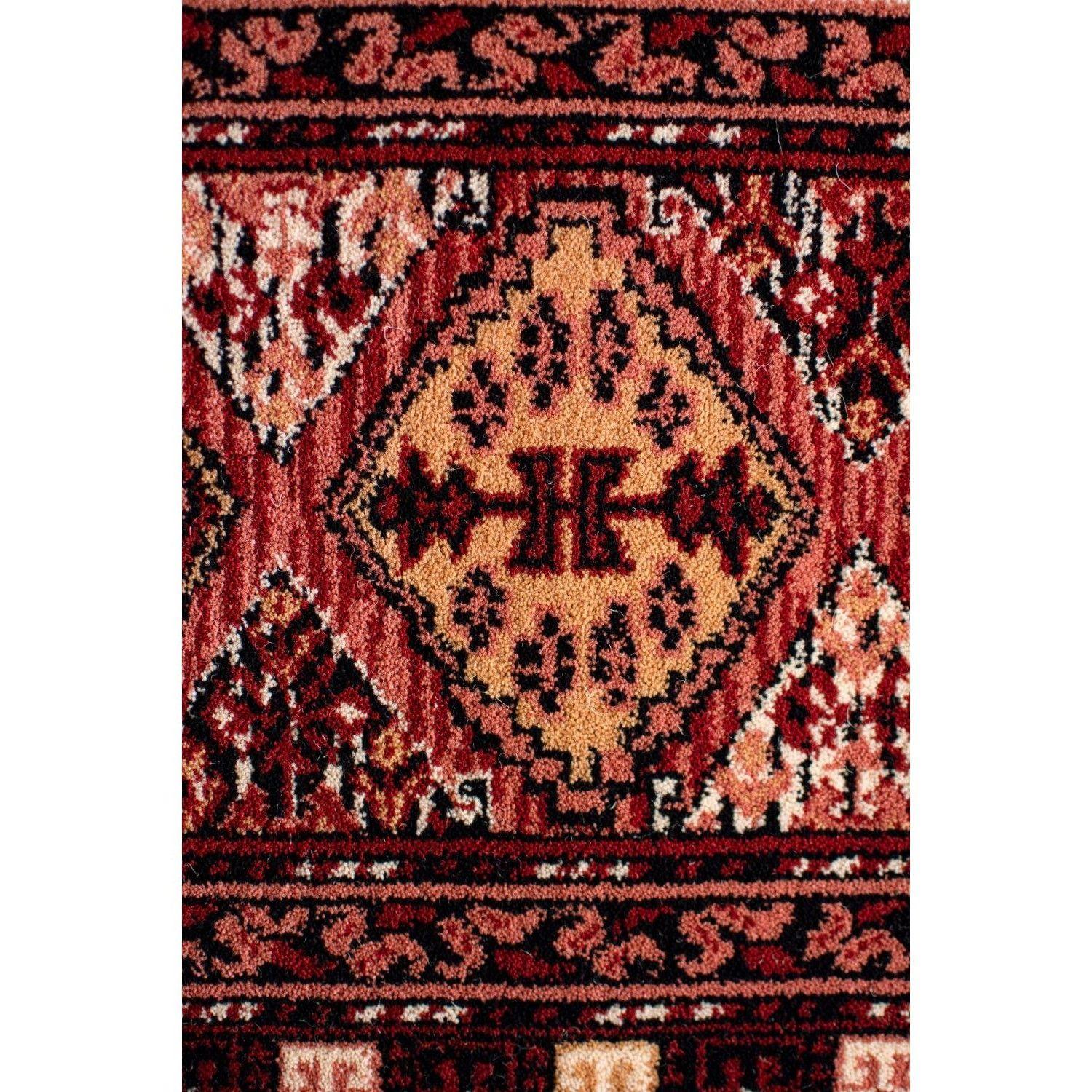 Alfombra BAZHARS Kirman 203-0854-708 240x350 cm Terracota-2