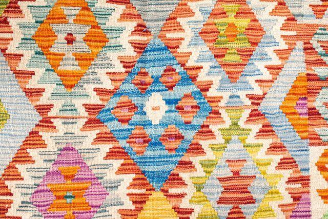 Alfombra Artesanal Bazhars Kelim Vegi 199X150 cm-1