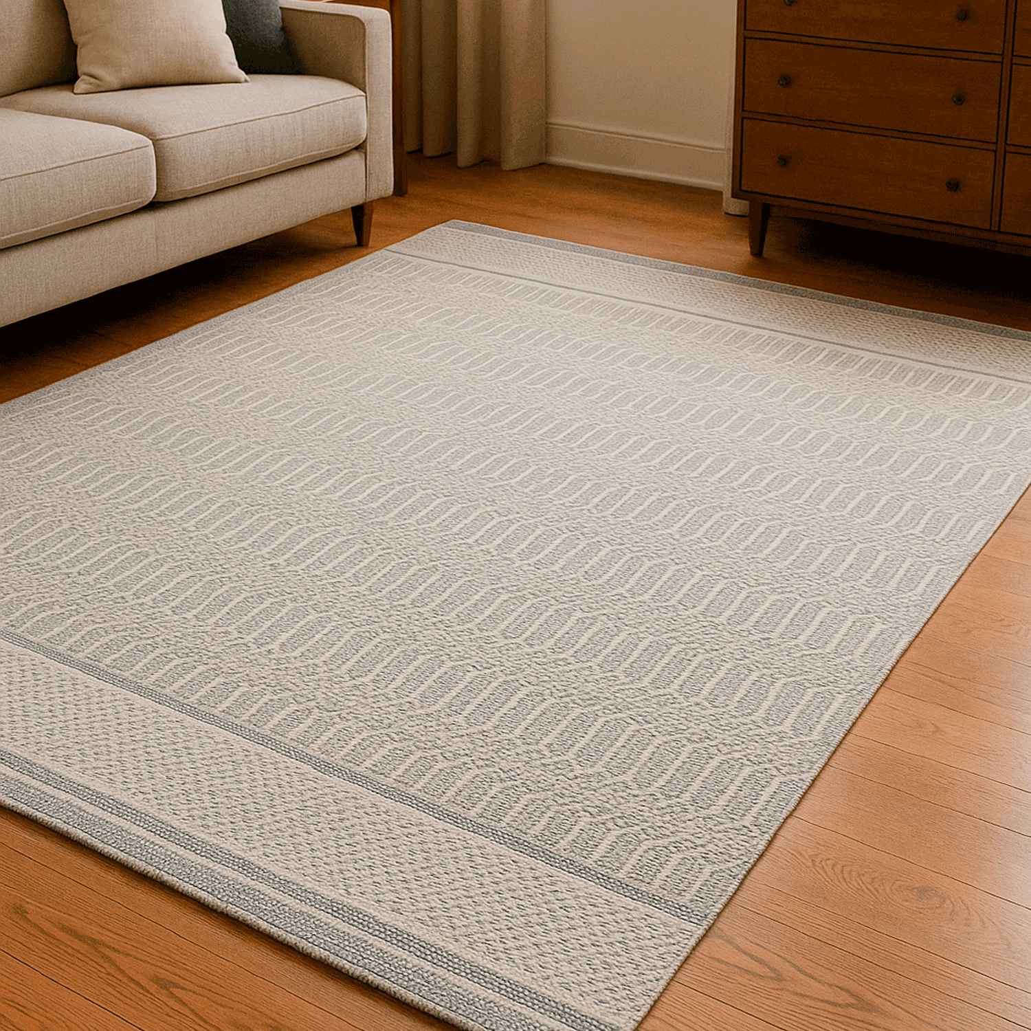 Alfombra 230X330 cm PET Reciclado Gall 1483 Bazhars-3