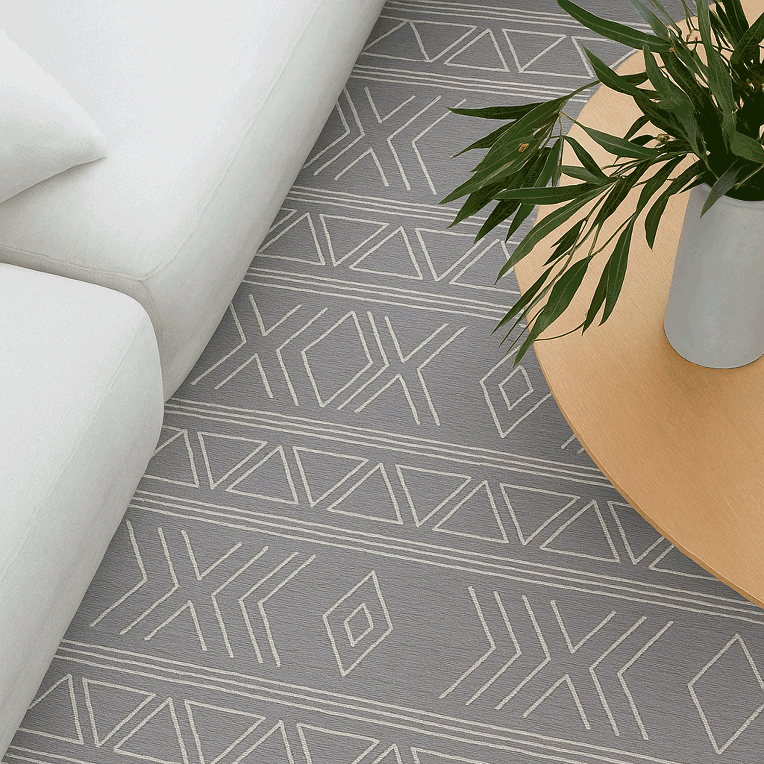 Alfombra 160X230 cm Dhurrie Ansa 2 Bazhars-3