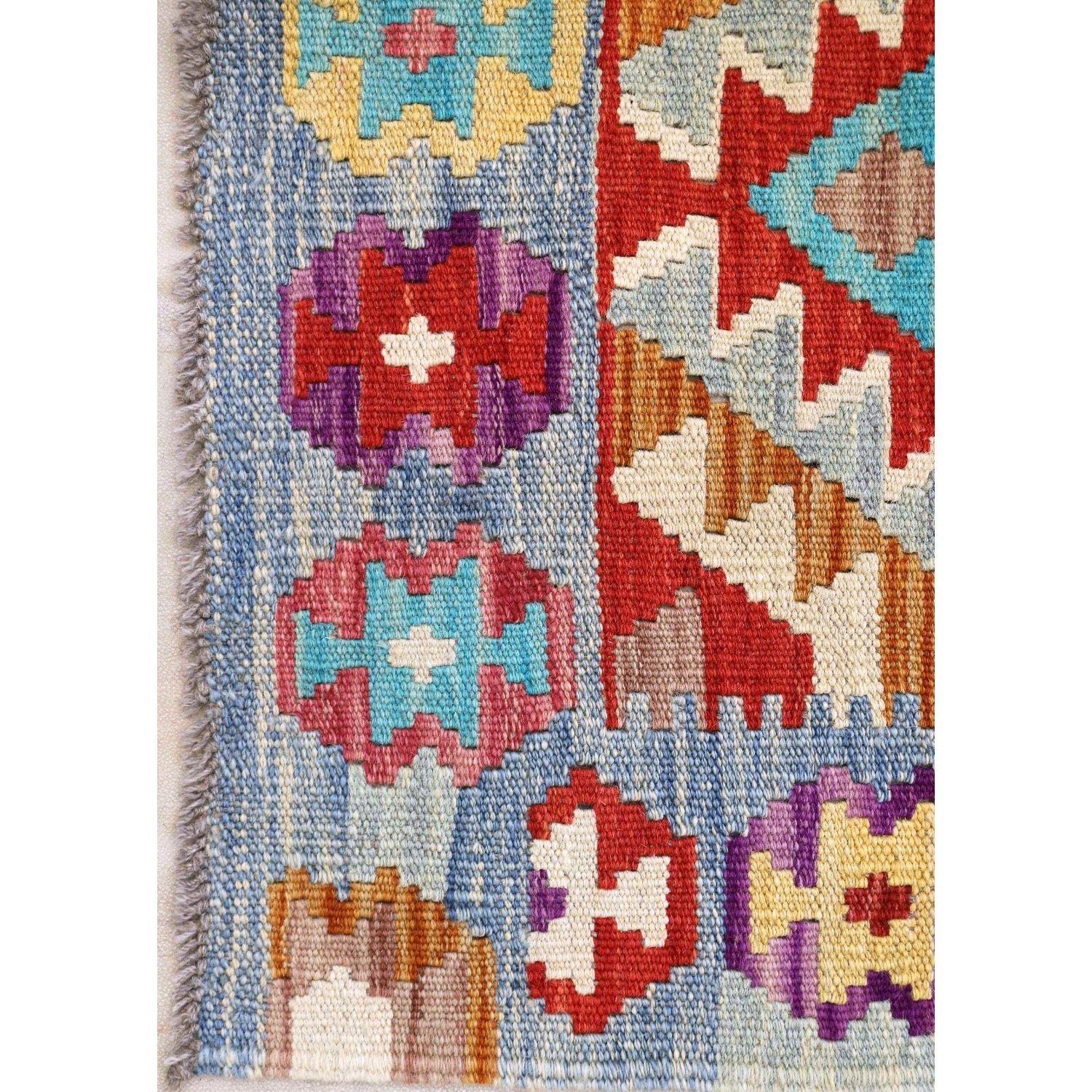 Alfombra 198X061 cm Artesanal Kilim Vegi Bazhars-2