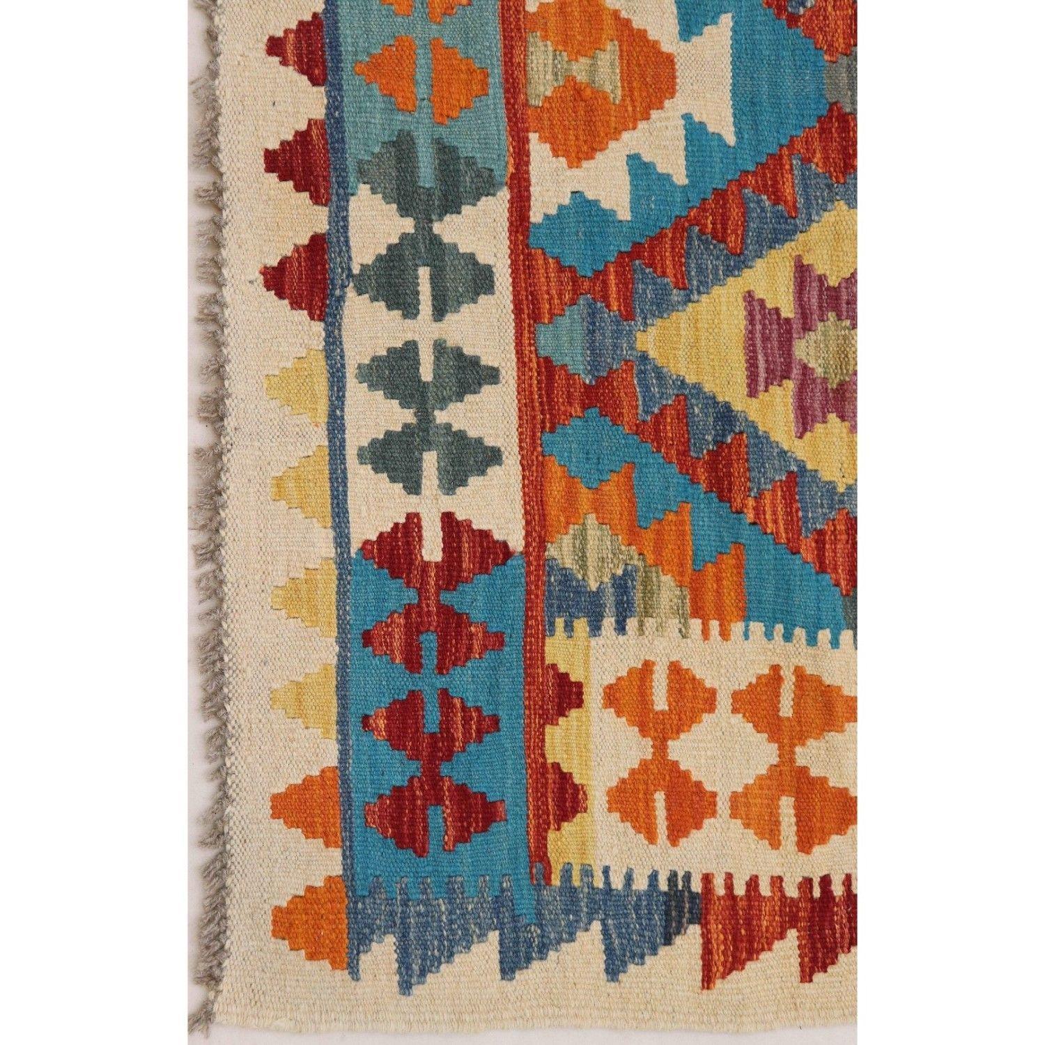 Alfombra BAZHARS Kilim Vegi MP909 283x196 cm Multicolor-5