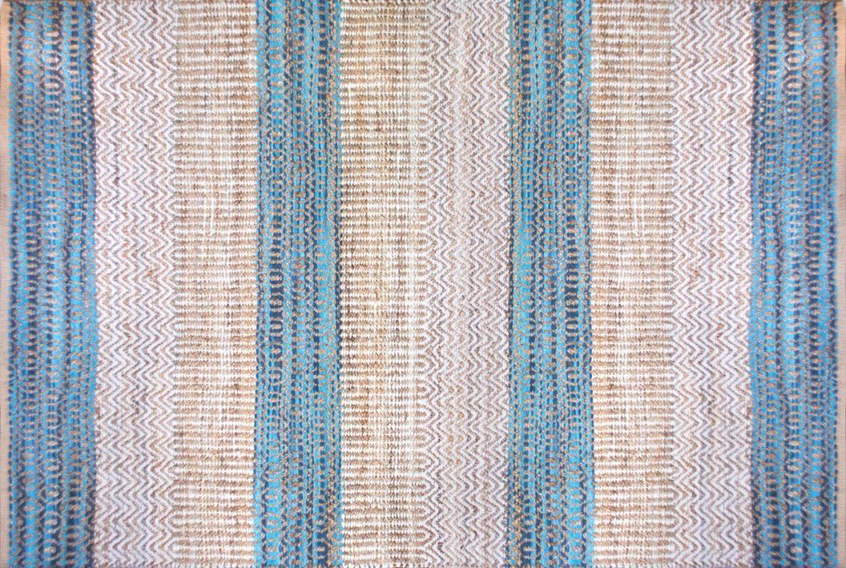 Alfombra  Jute Heri Blue Multi Bk 190X290-0