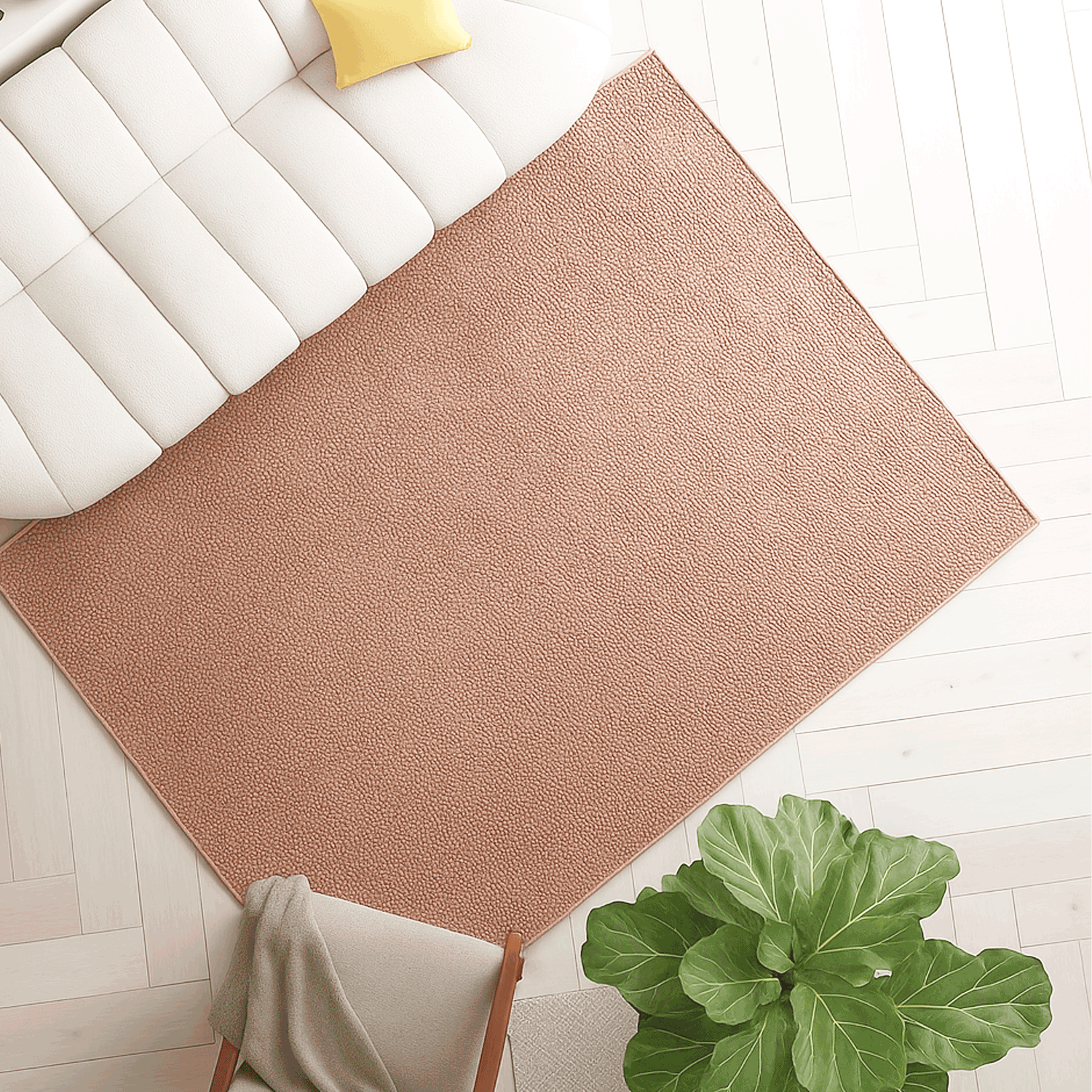Alfombra BAZHARS  Pet Reciclado AM Carvin Linen  230x330 cm Beige-2