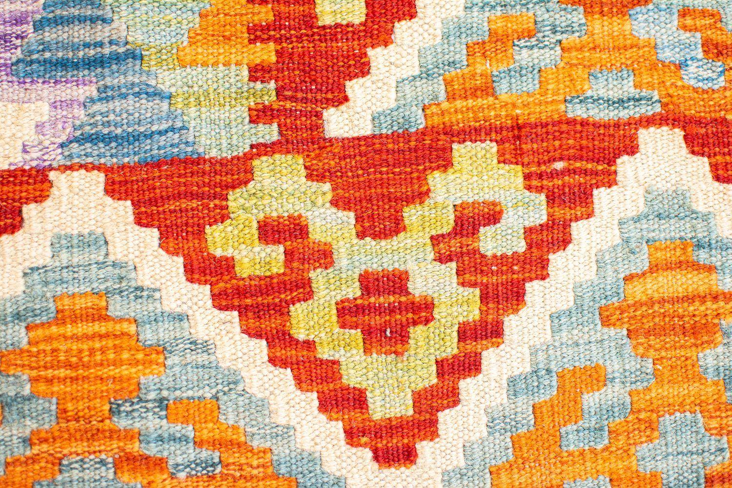Alfombra Artesanal Bazhars Kelim Vegi 200X137 cm-3